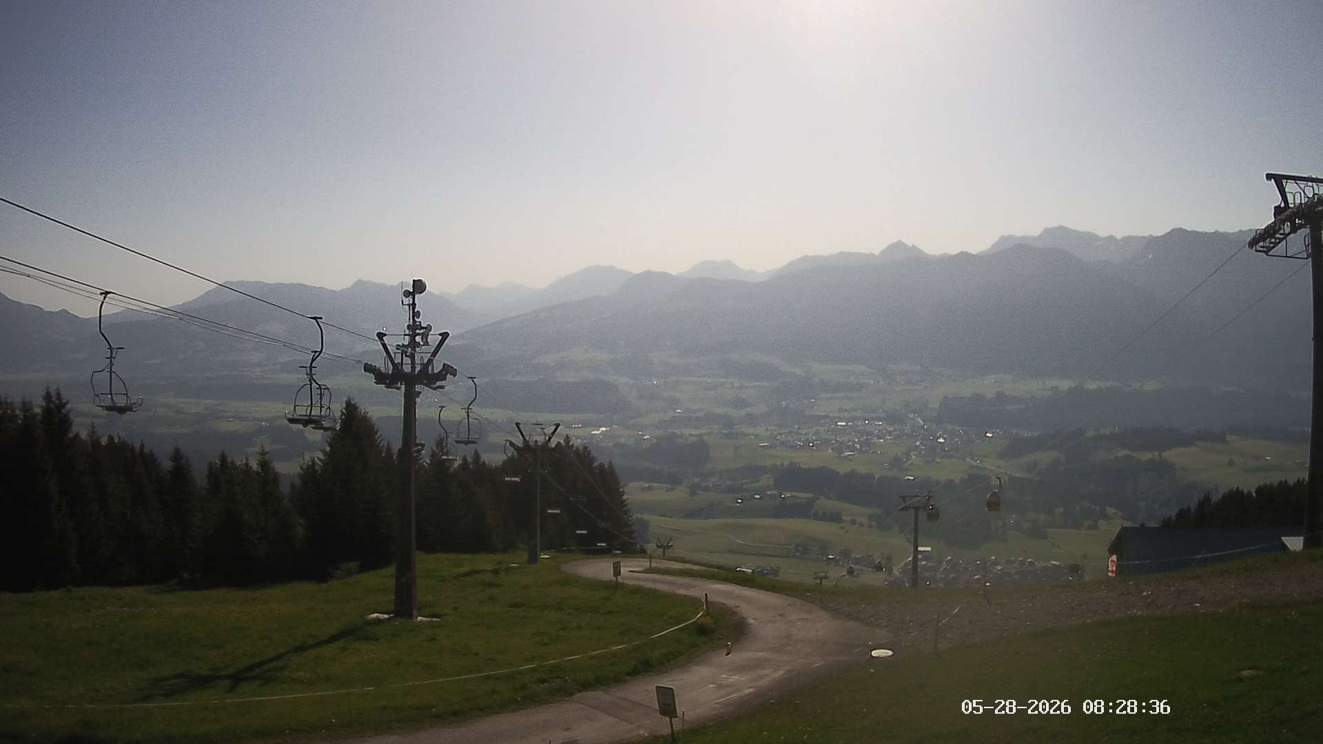 Archived image Webcam Hörnerbahn Bolsterlang