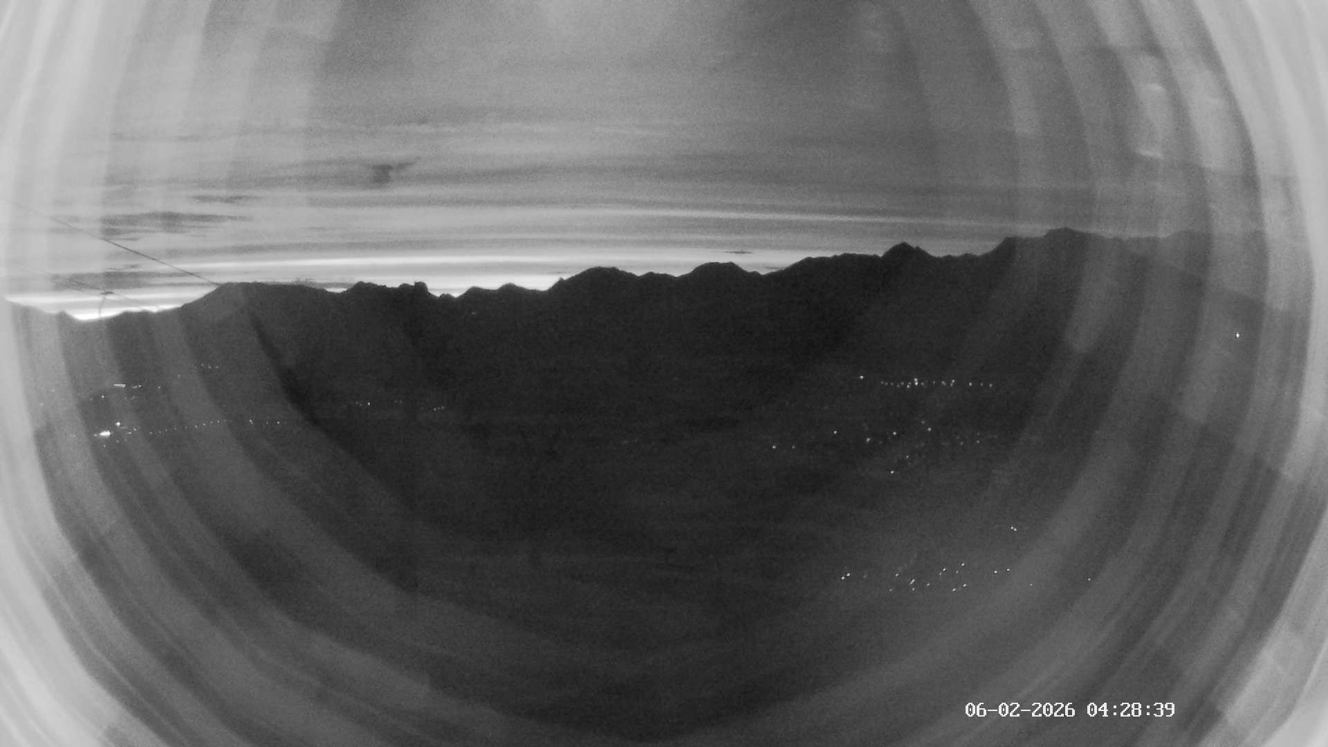 Archiv Foto Webcam Ausblick Mittelstation Hörnerbahn