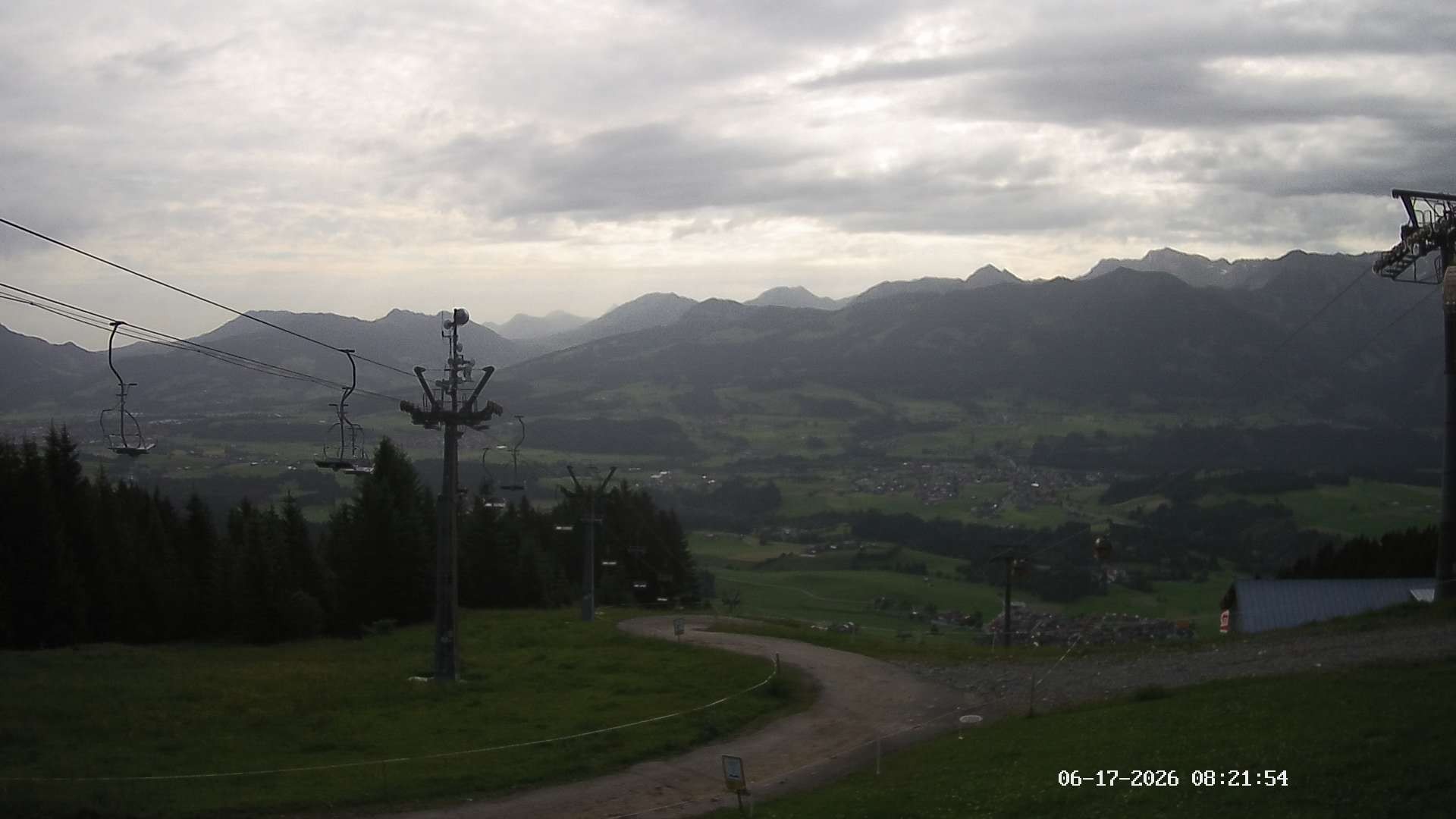 Archived image Webcam Hörnerbahn Bolsterlang