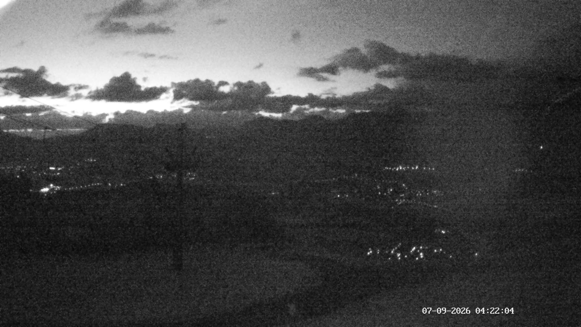 Archiv Foto Webcam Ausblick Mittelstation Hörnerbahn