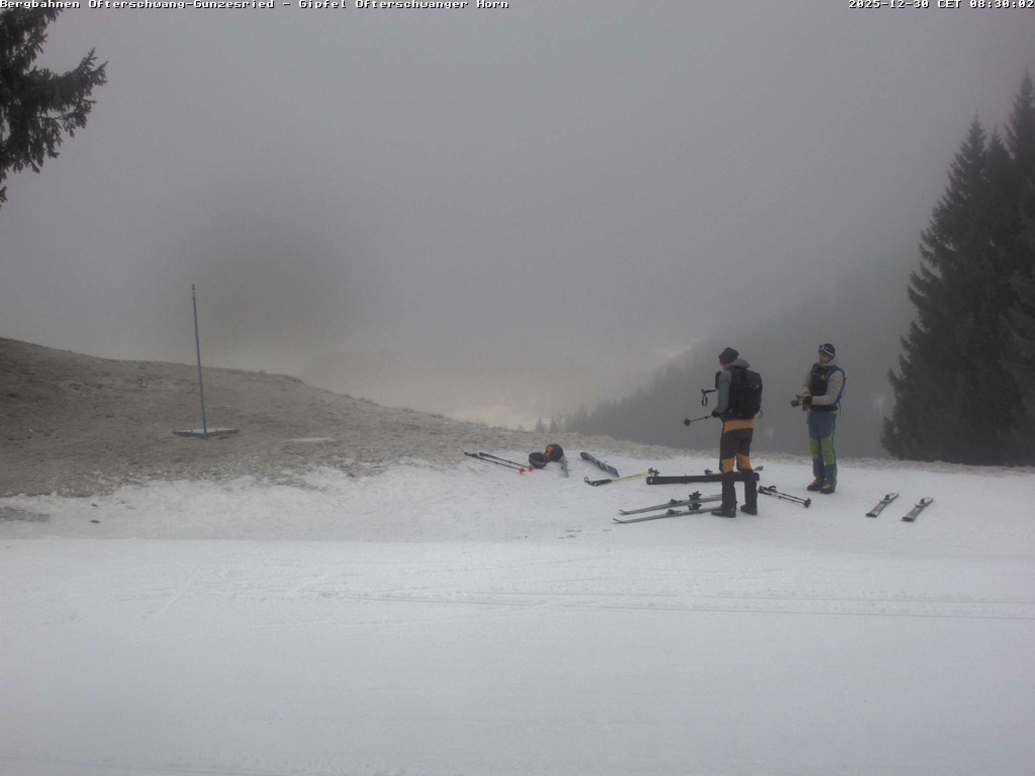 Archiv Foto Webcam Gipfel Ofterschwanger Horn, 1.406 m