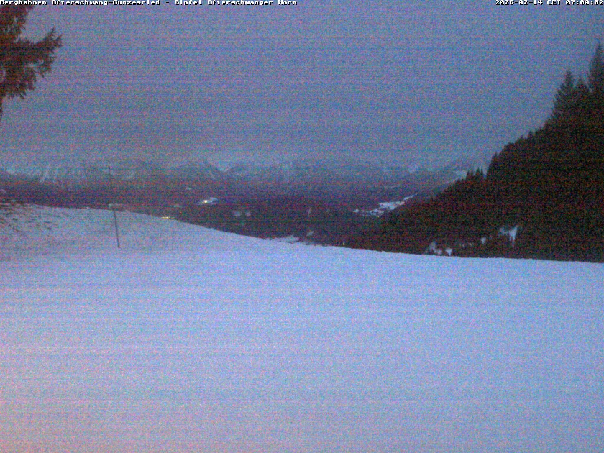Archiv Foto Webcam Gipfel Ofterschwanger Horn, 1.406 m