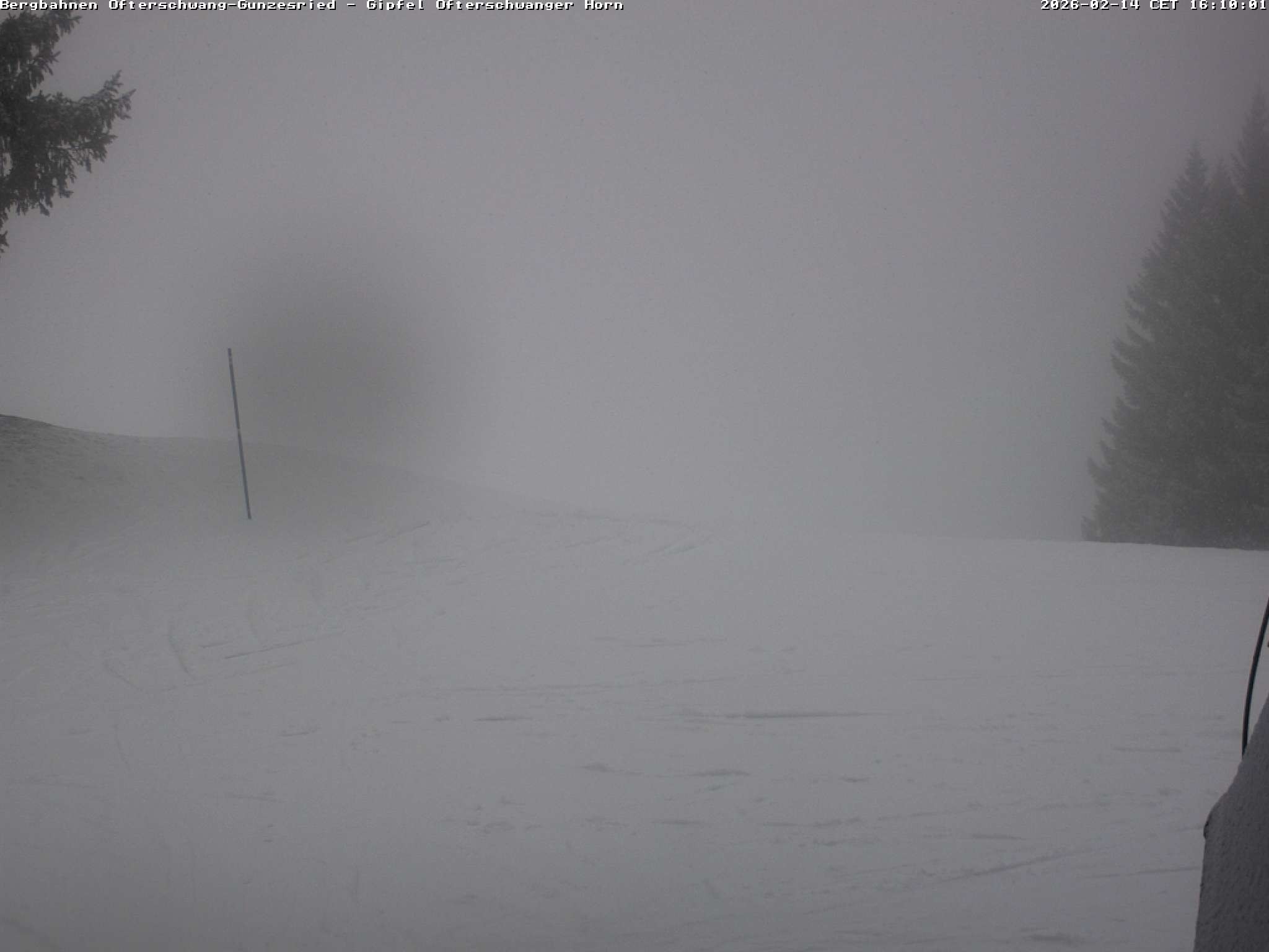 Archiv Foto Webcam Gipfel Ofterschwanger Horn, 1.406 m