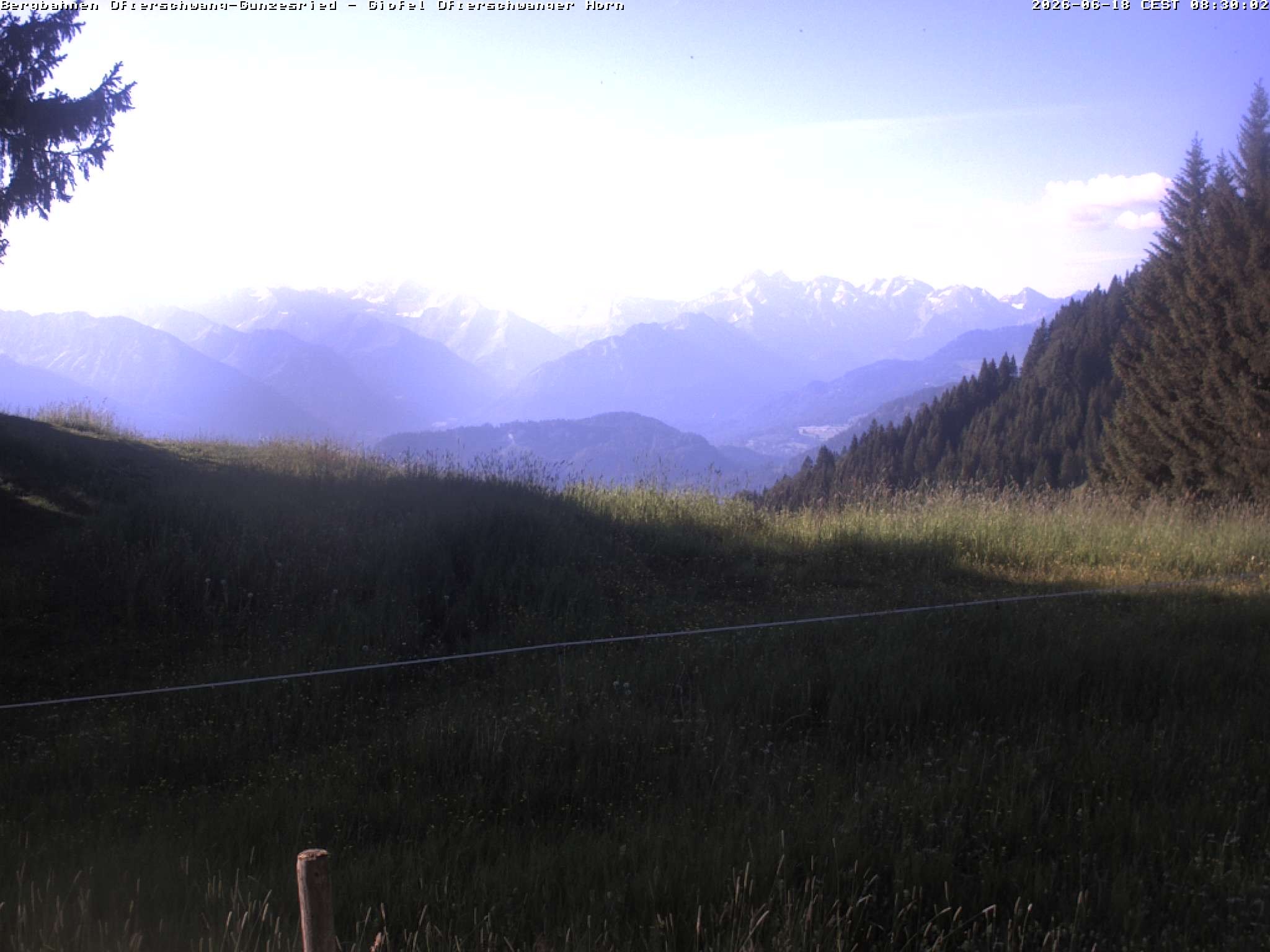 Archiv Foto Webcam Gipfel Ofterschwanger Horn, 1.406 m