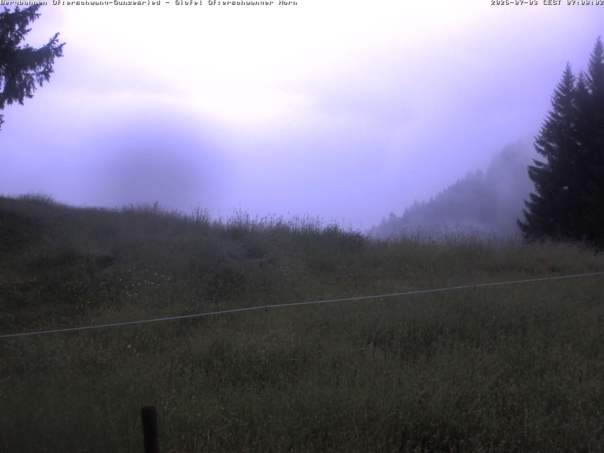 Archived image Webcam Peak of "Ofterschwanger Horn", 1.406 m