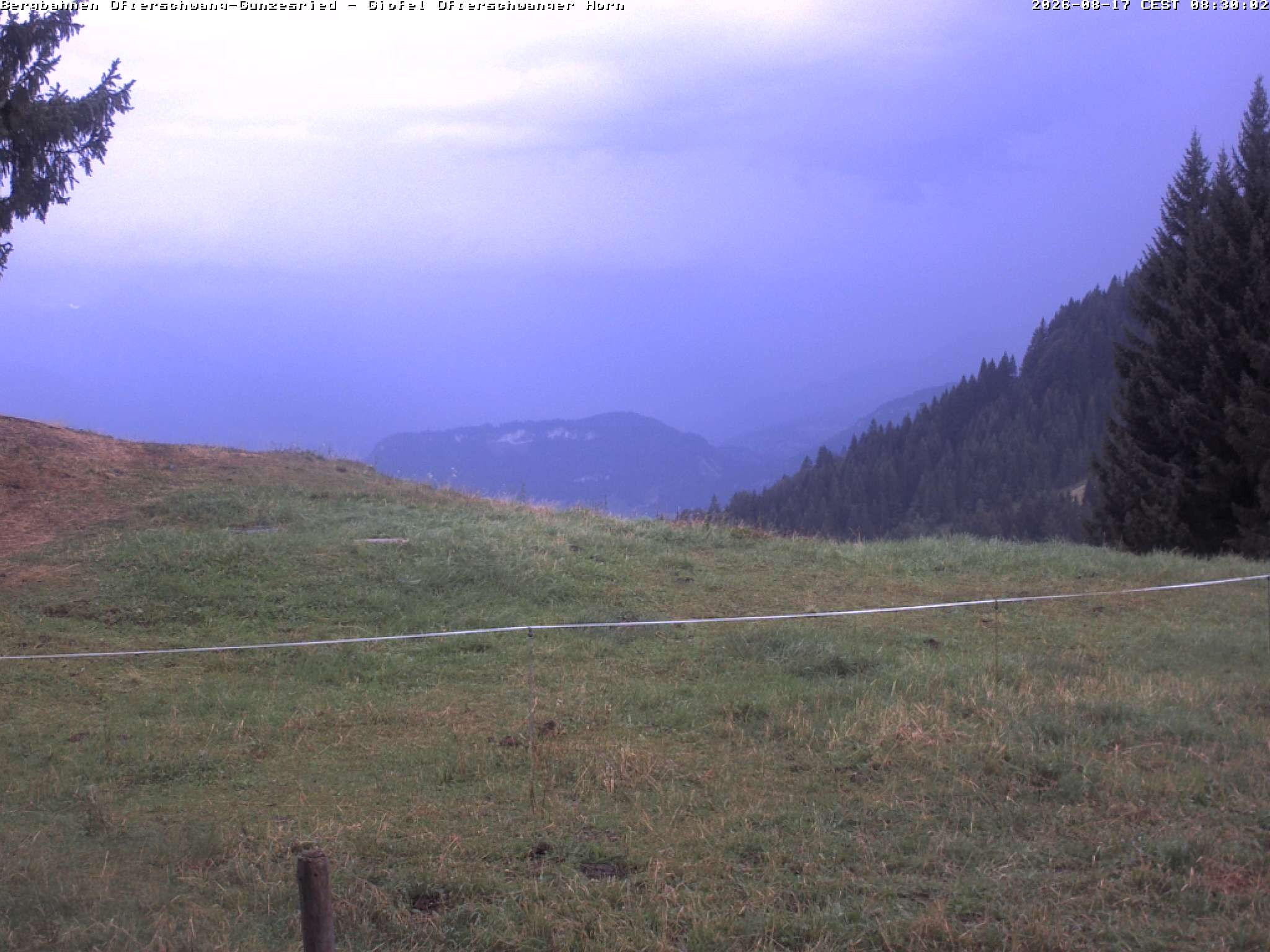 Archiv Foto Webcam Gipfel Ofterschwanger Horn, 1.406 m