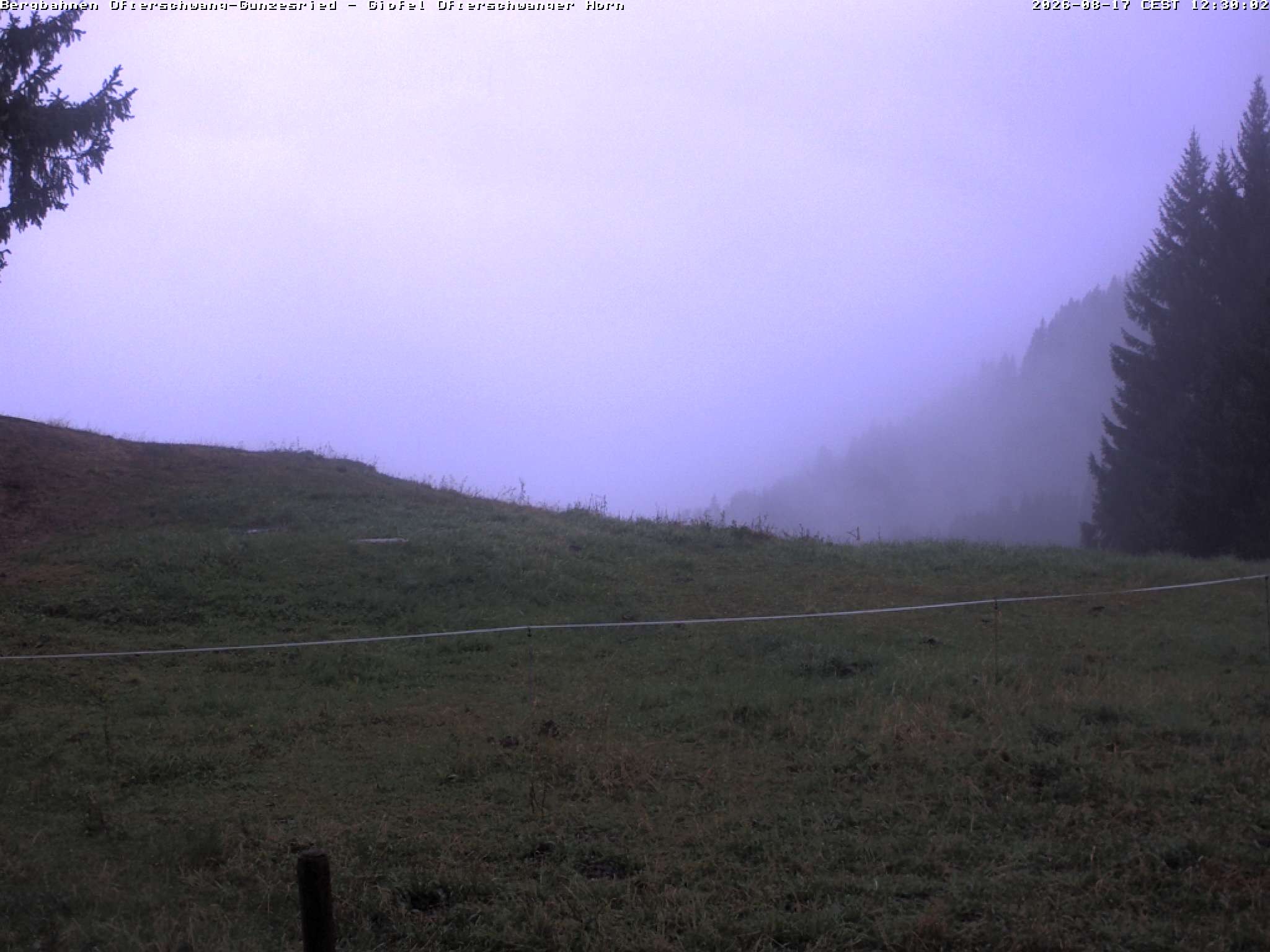 Archiv Foto Webcam Gipfel Ofterschwanger Horn, 1.406 m