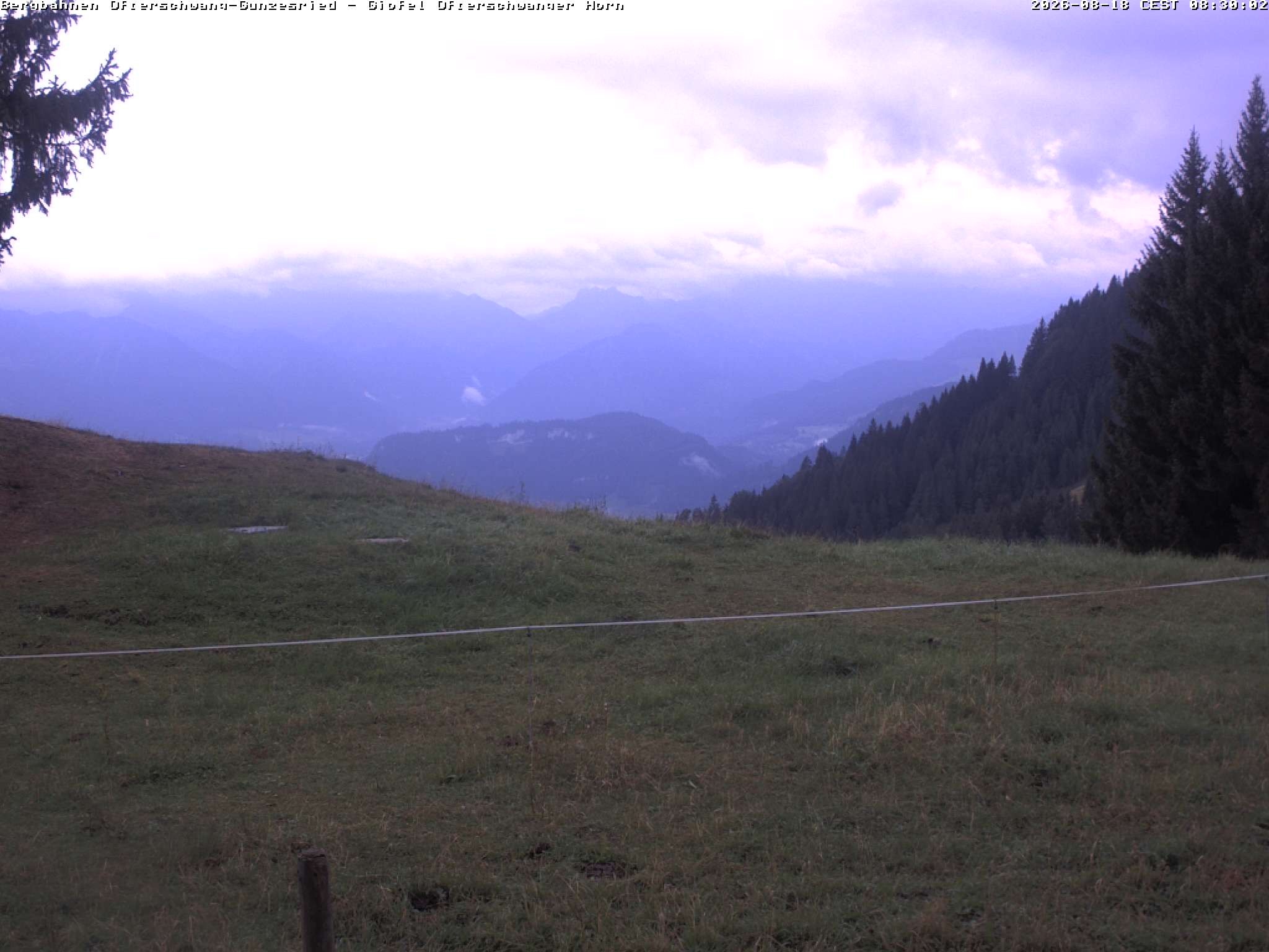 Archiv Foto Webcam Gipfel Ofterschwanger Horn, 1.406 m
