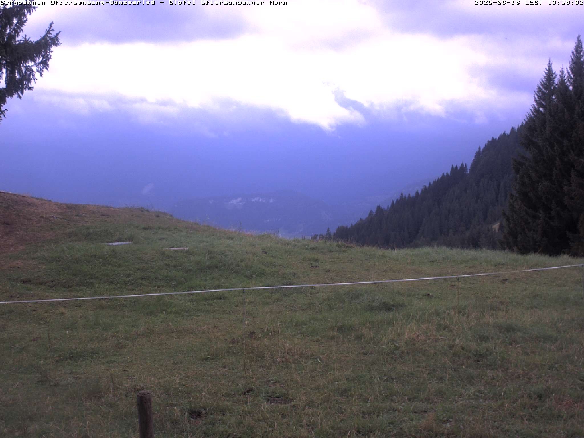 Archiv Foto Webcam Gipfel Ofterschwanger Horn, 1.406 m