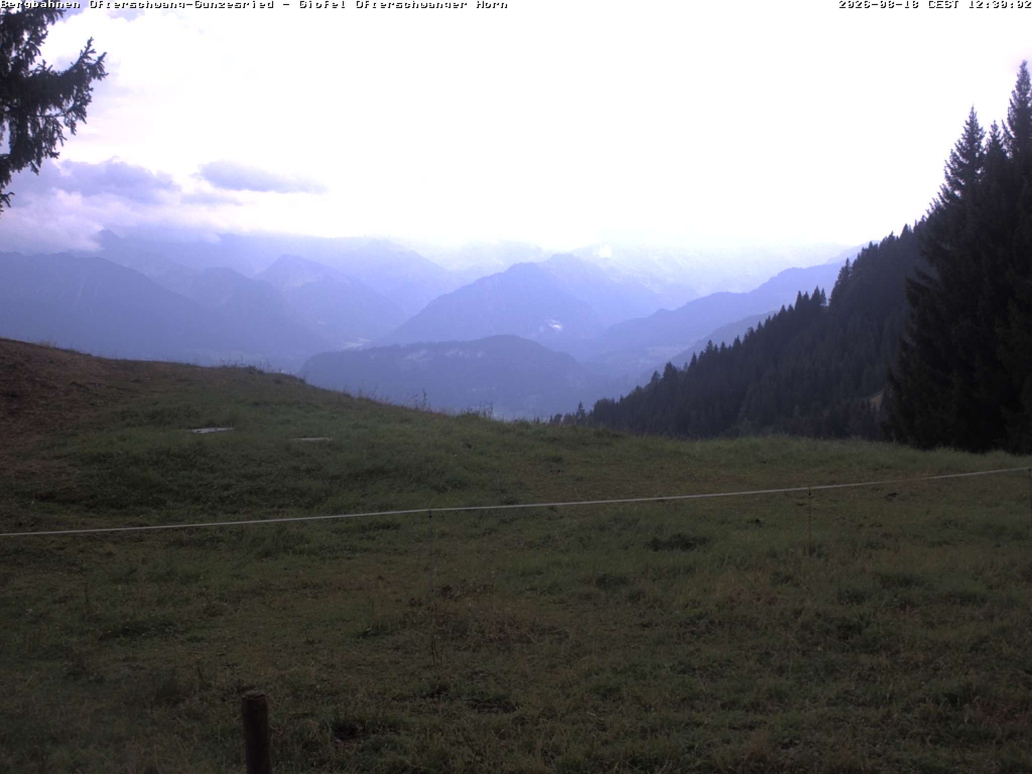 Archiv Foto Webcam Gipfel Ofterschwanger Horn, 1.406 m