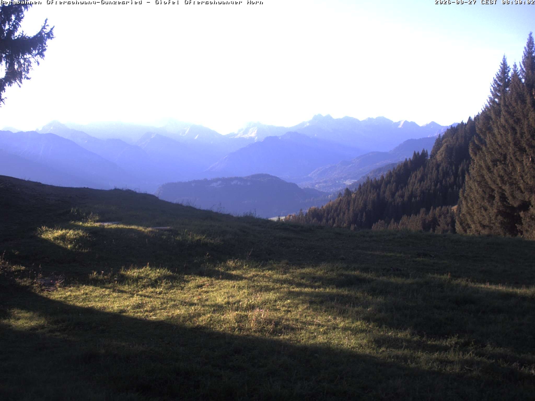 Archiv Foto Webcam Gipfel Ofterschwanger Horn, 1.406 m