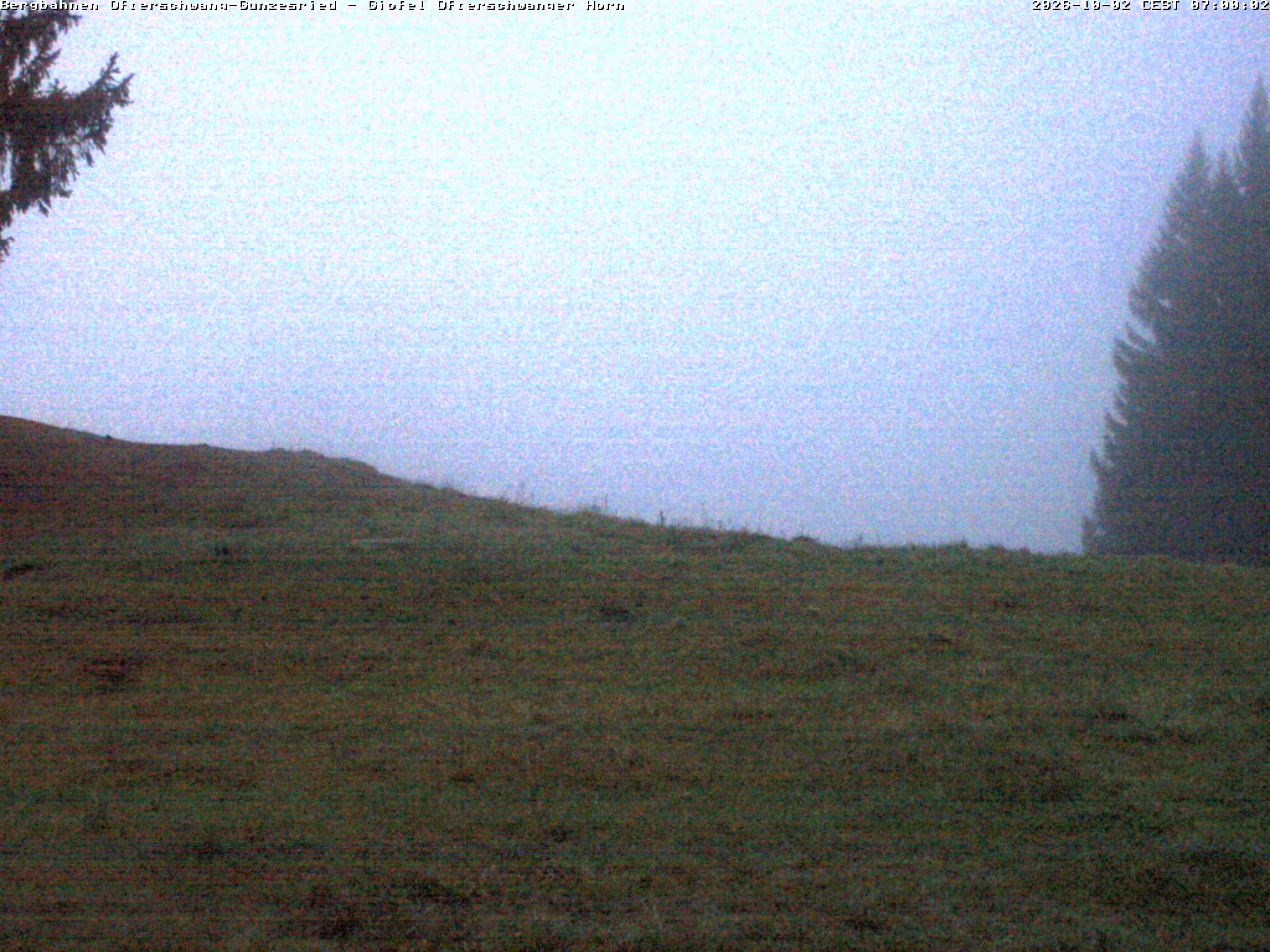 Archiv Foto Webcam Gipfel Ofterschwanger Horn, 1.406 m