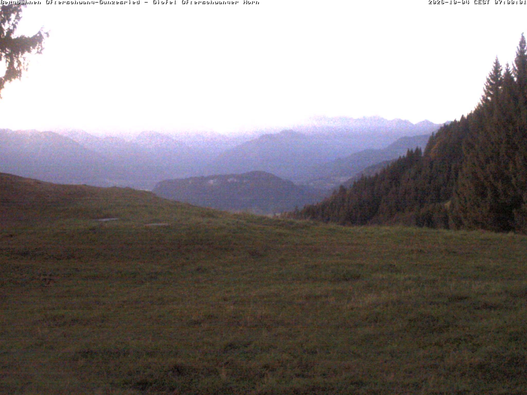 Archiv Foto Webcam Gipfel Ofterschwanger Horn, 1.406 m