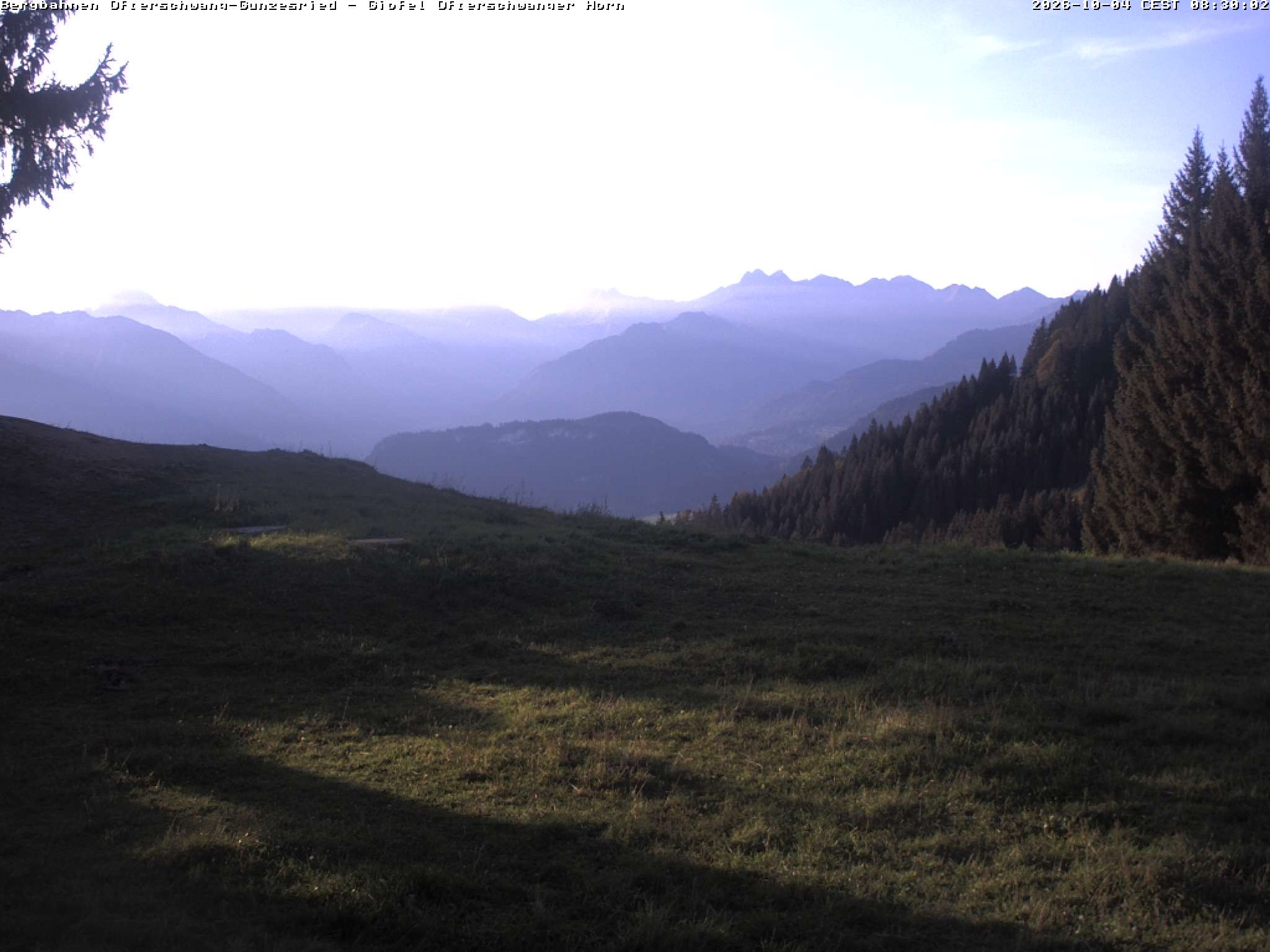 Archiv Foto Webcam Gipfel Ofterschwanger Horn, 1.406 m