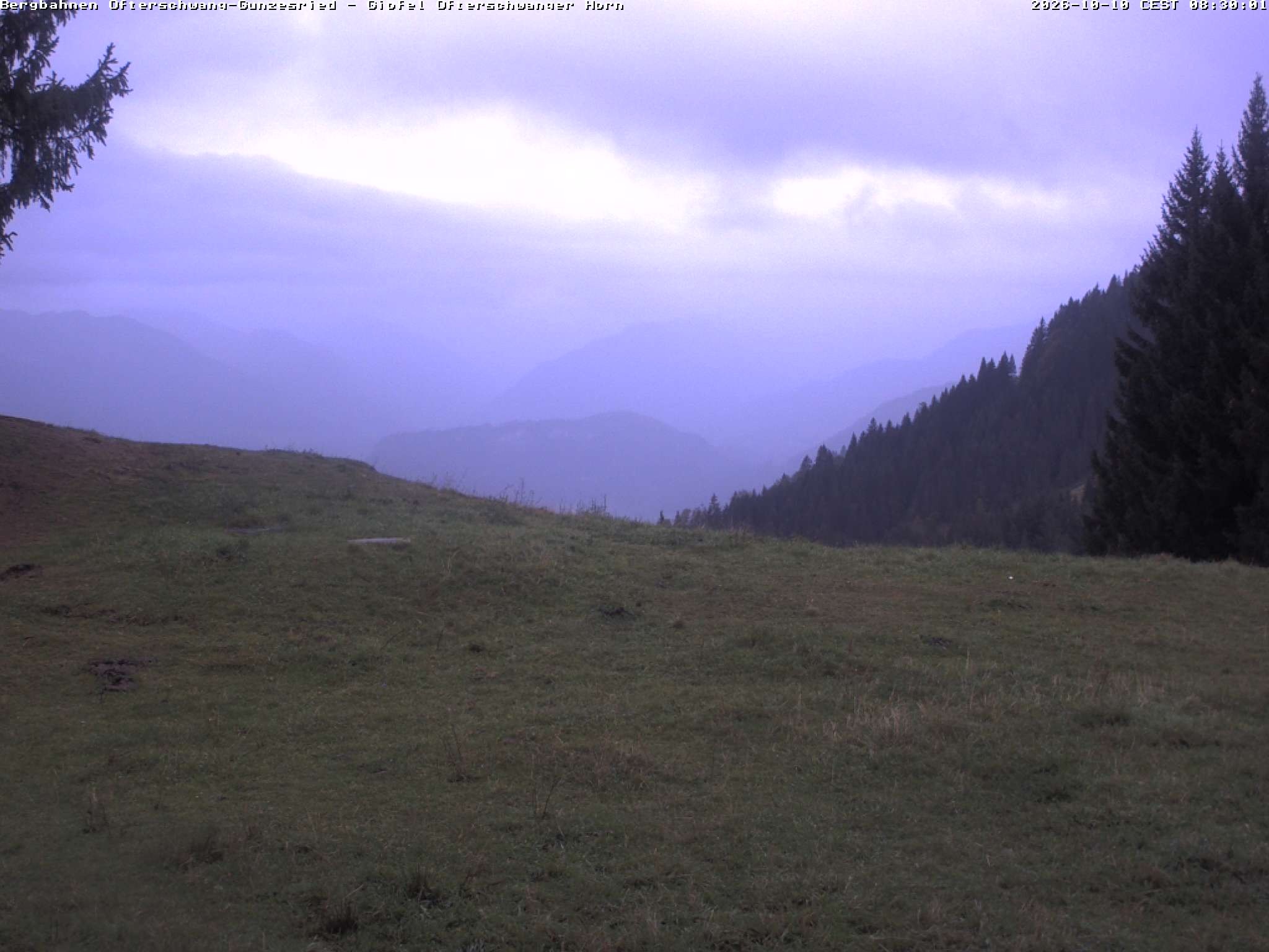 Archived image Webcam Peak of "Ofterschwanger Horn", 1.406 m