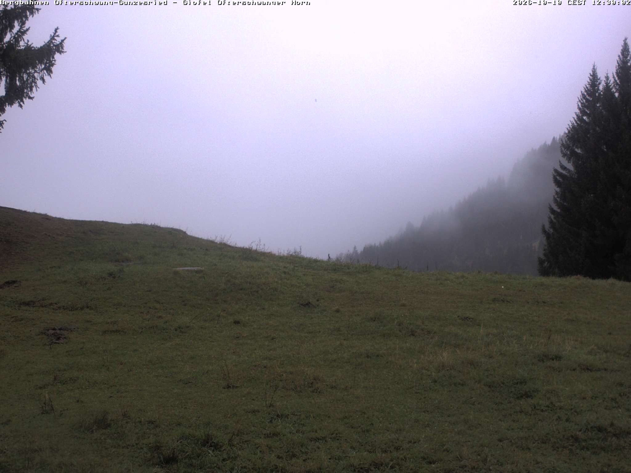 Archived image Webcam Peak of "Ofterschwanger Horn", 1.406 m
