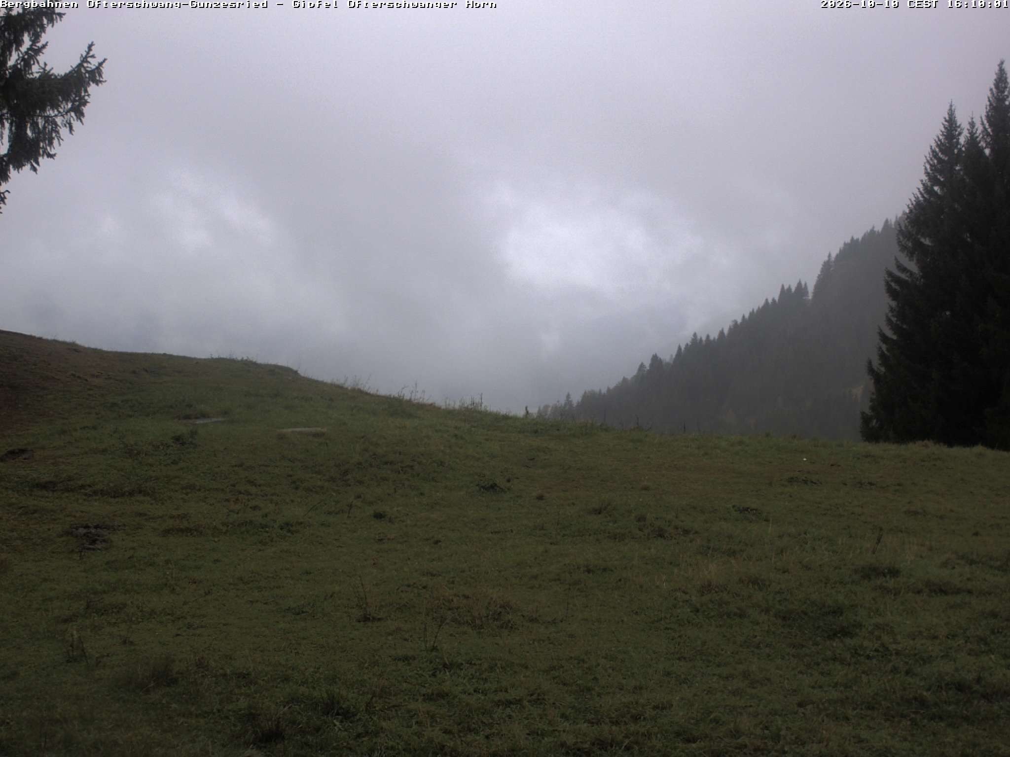 Archived image Webcam Peak of "Ofterschwanger Horn", 1.406 m