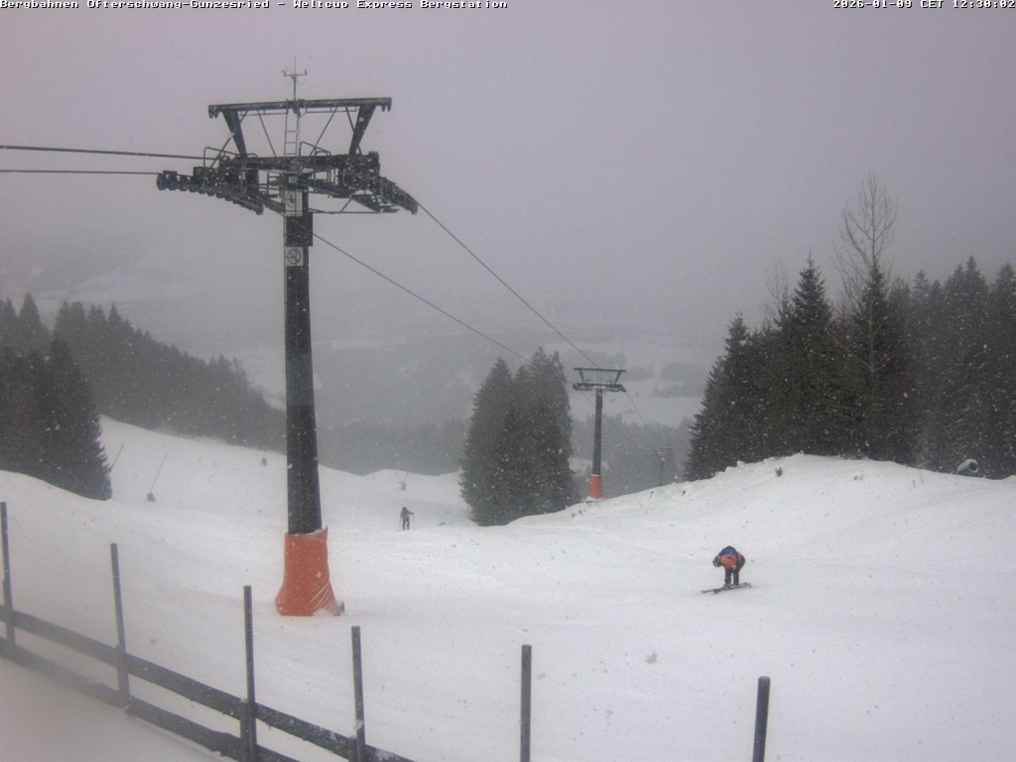 Archiv Foto Webcam Bergstation Sesselbahn Weltcup Express