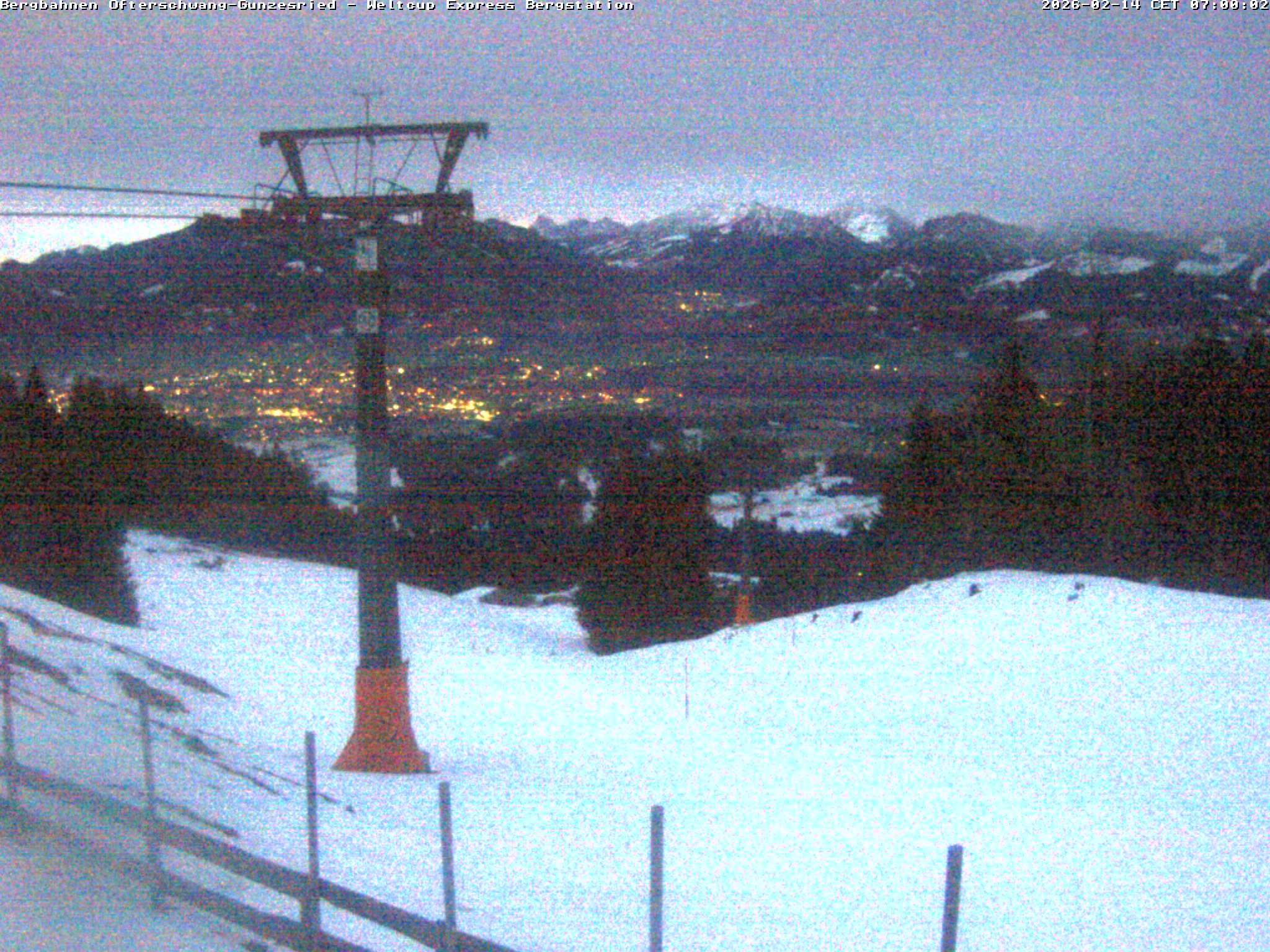 Archiv Foto Webcam Bergstation Sesselbahn Weltcup Express