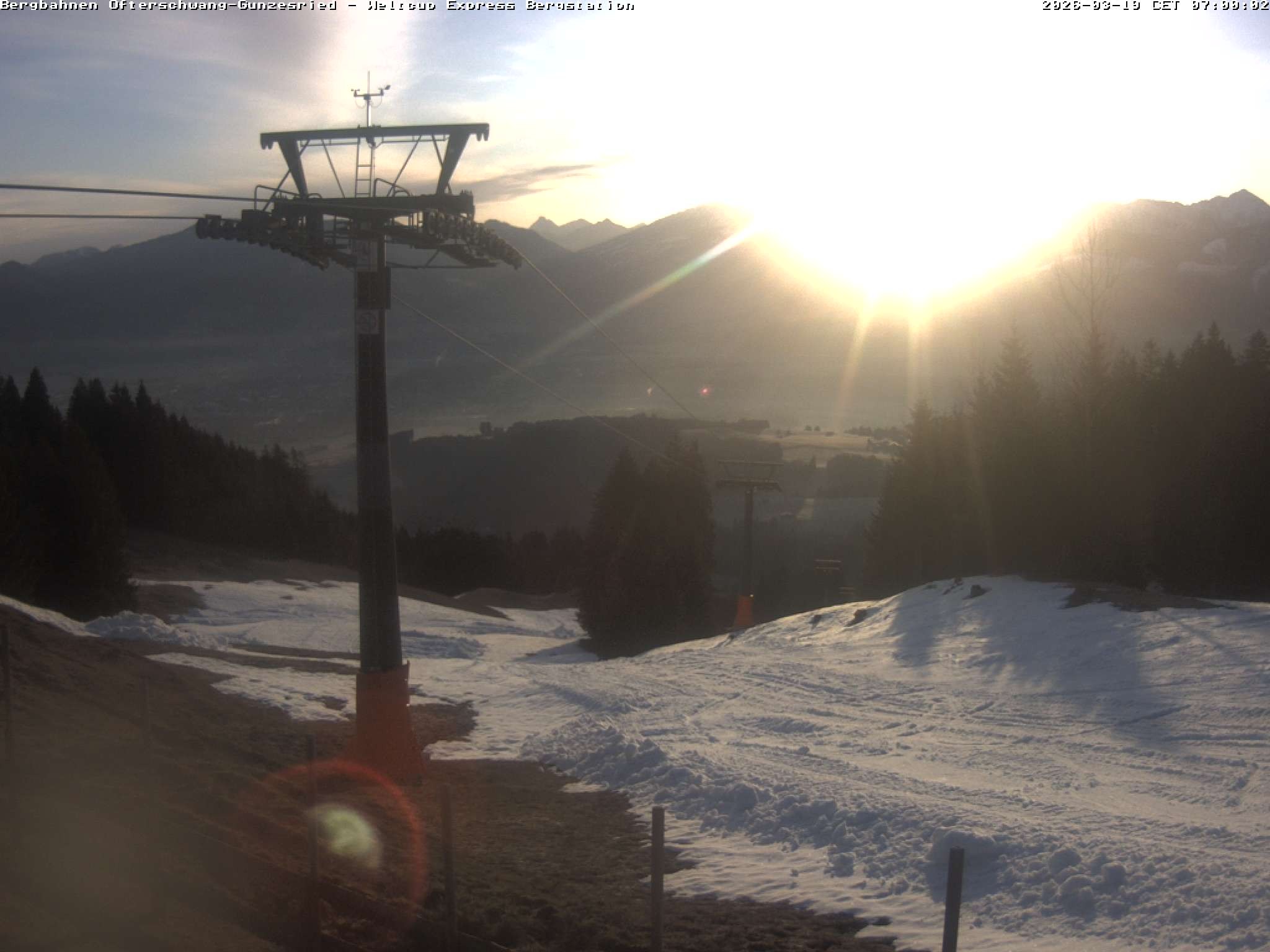 Archiv Foto Webcam Bergstation Sesselbahn Weltcup Express