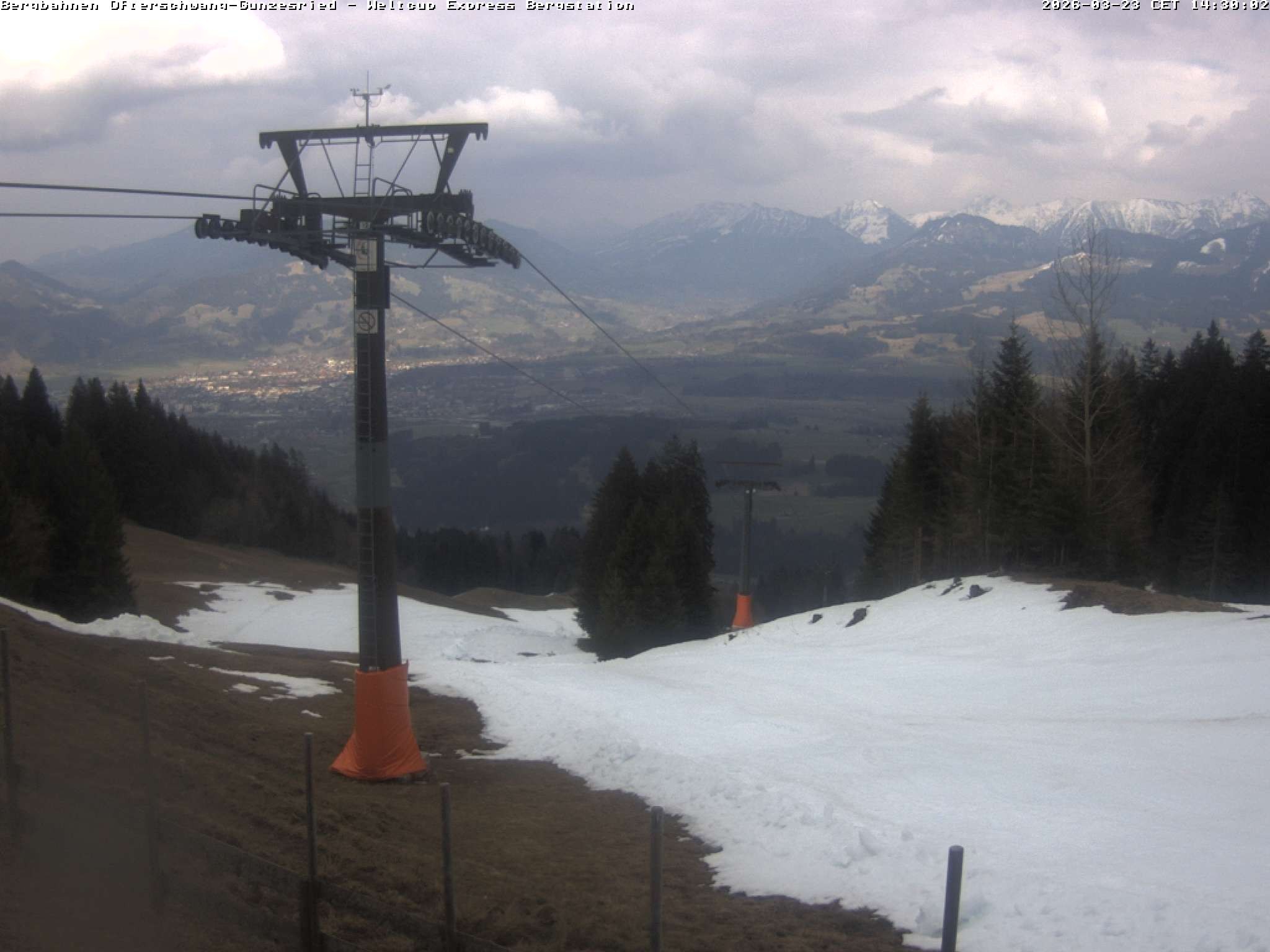 Archiv Foto Webcam Bergstation Sesselbahn Weltcup Express