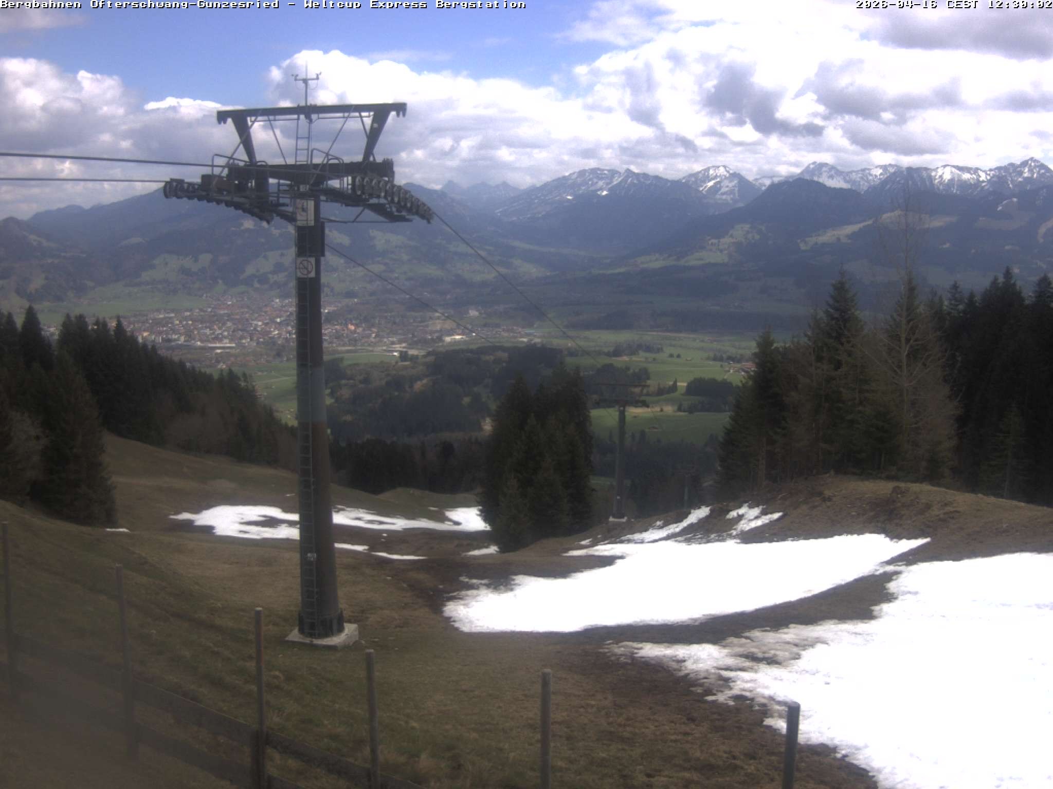 Archiv Foto Webcam Bergstation Sesselbahn Weltcup Express