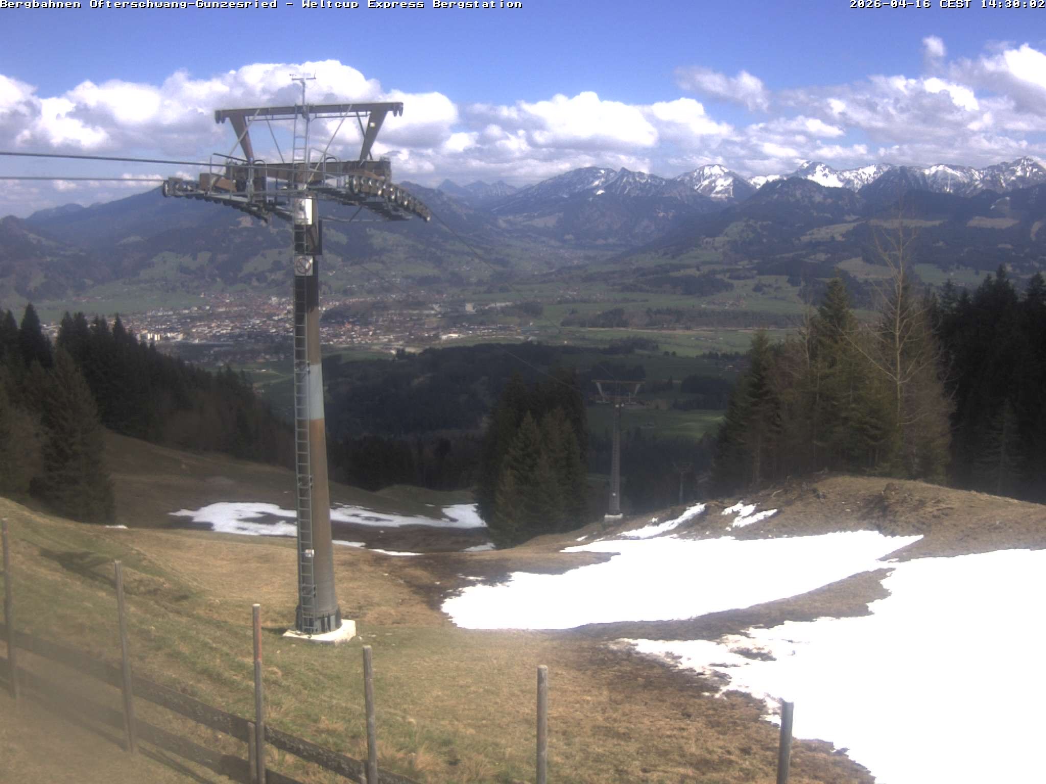 Archiv Foto Webcam Bergstation Sesselbahn Weltcup Express