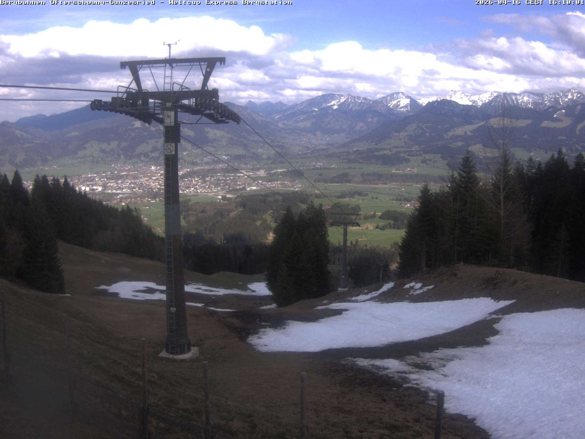 Archiv Foto Webcam Bergstation Sesselbahn Weltcup Express