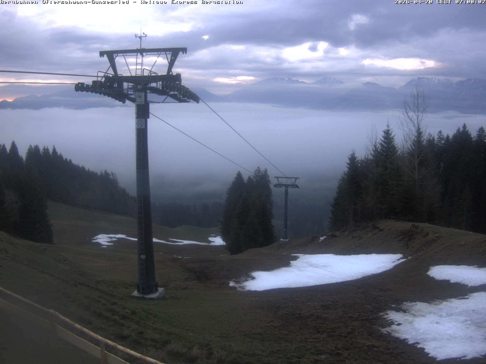 Archiv Foto Webcam Bergstation Sesselbahn Weltcup Express