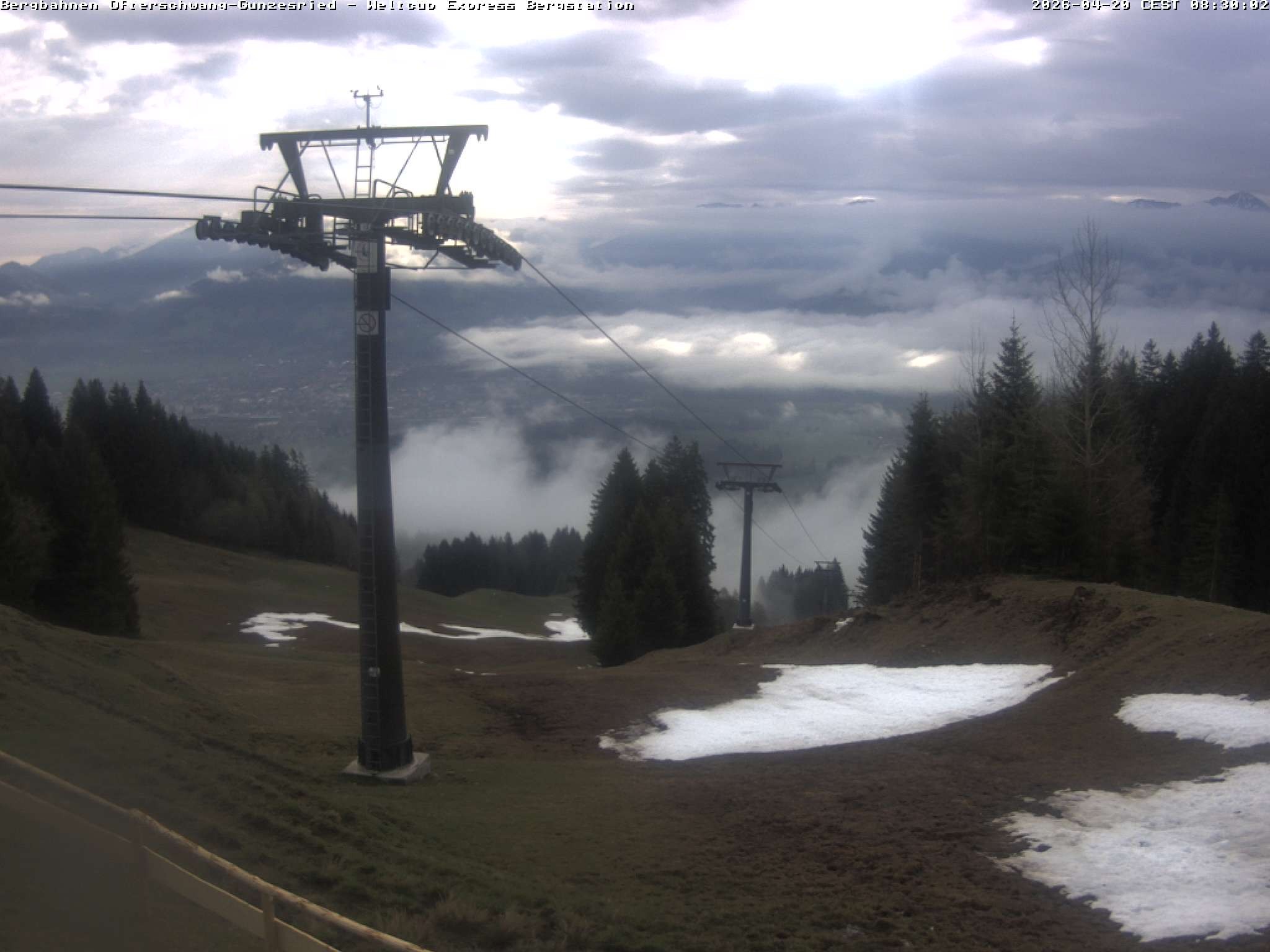 Archiv Foto Webcam Bergstation Sesselbahn Weltcup Express