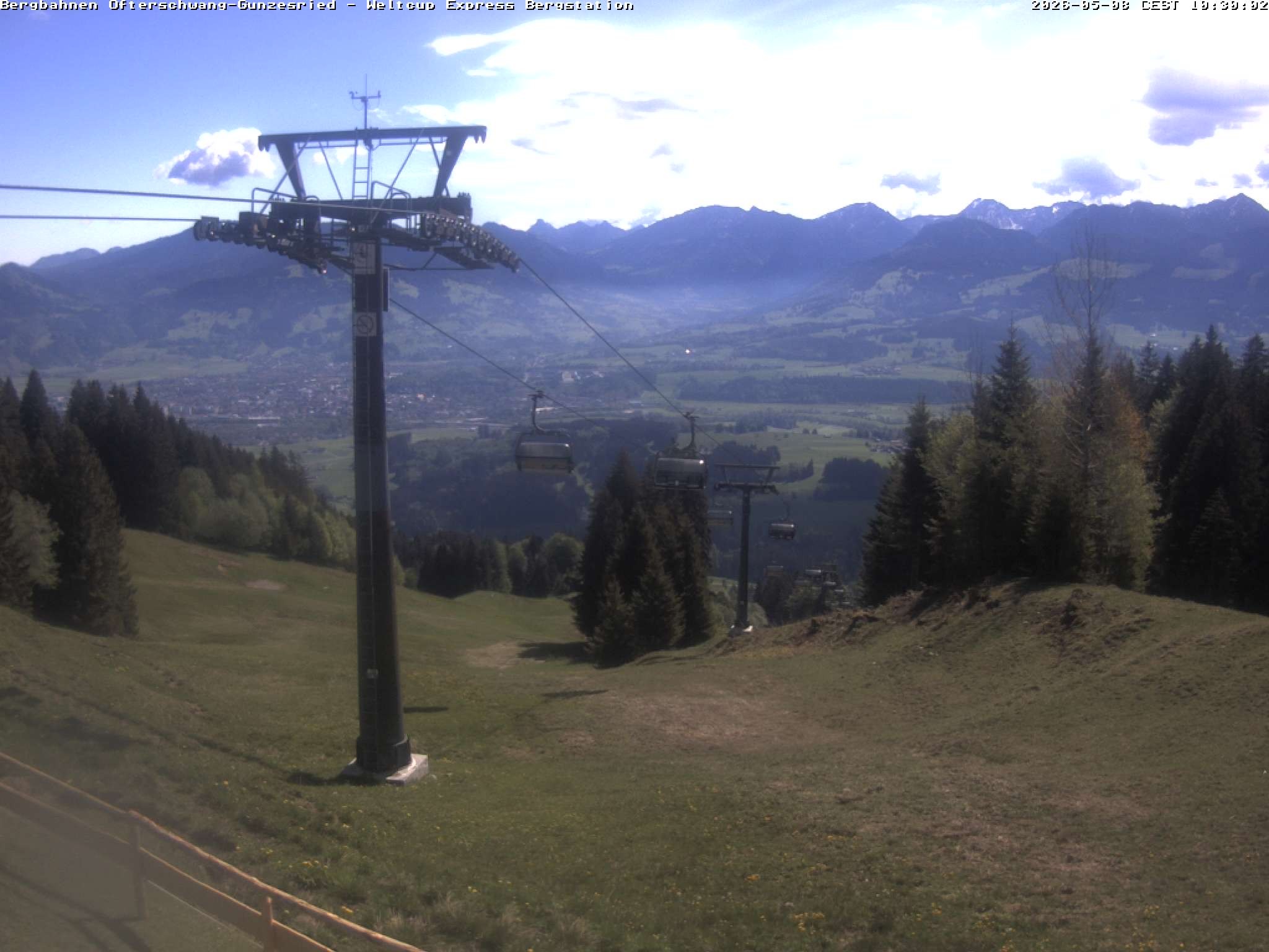 Archiv Foto Webcam Bergstation Sesselbahn Weltcup Express