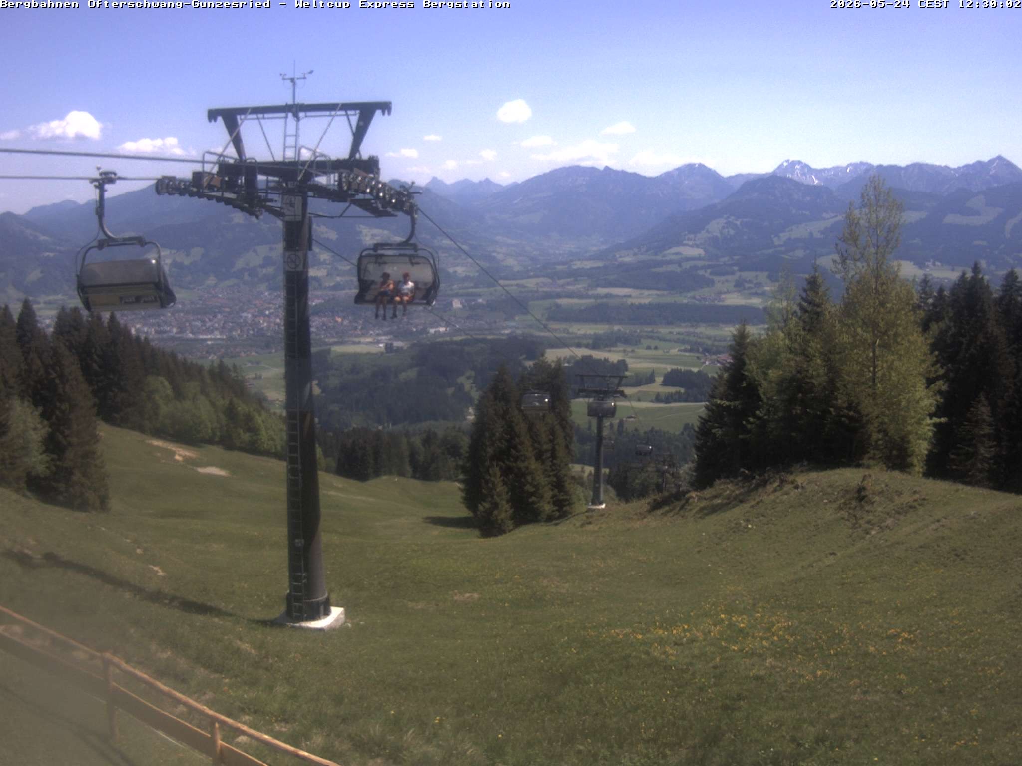 Archiv Foto Webcam Bergstation Sesselbahn Weltcup Express