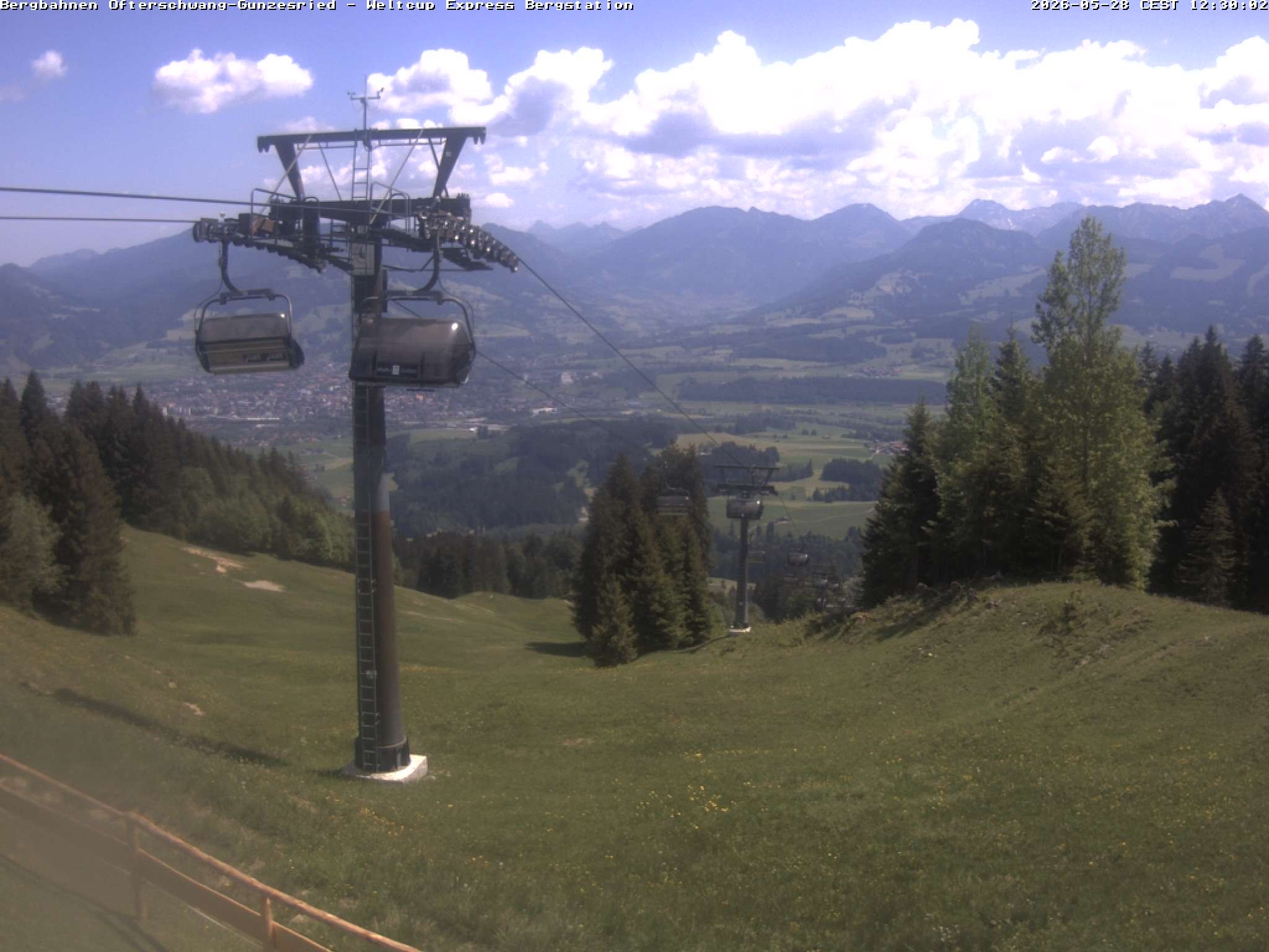 Archiv Foto Webcam Bergstation Sesselbahn Weltcup Express