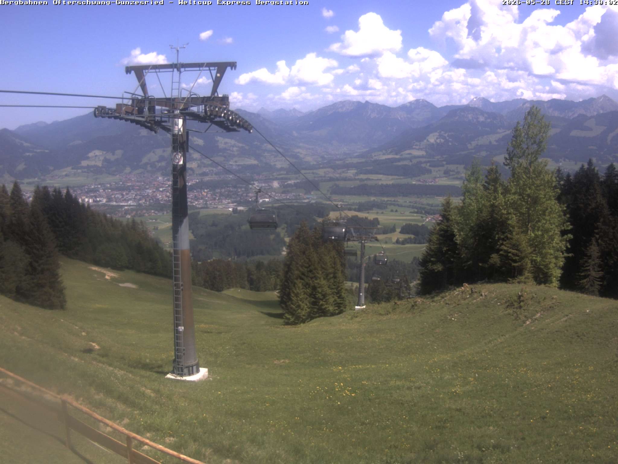 Archiv Foto Webcam Bergstation Sesselbahn Weltcup Express
