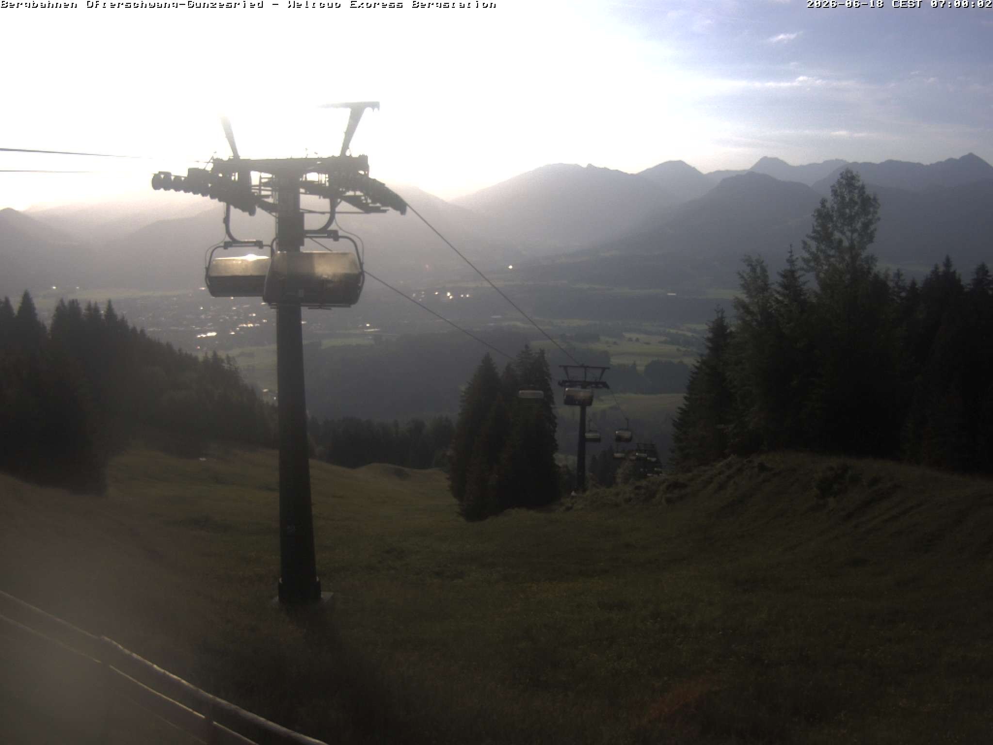 Archiv Foto Webcam Bergstation Sesselbahn Weltcup Express