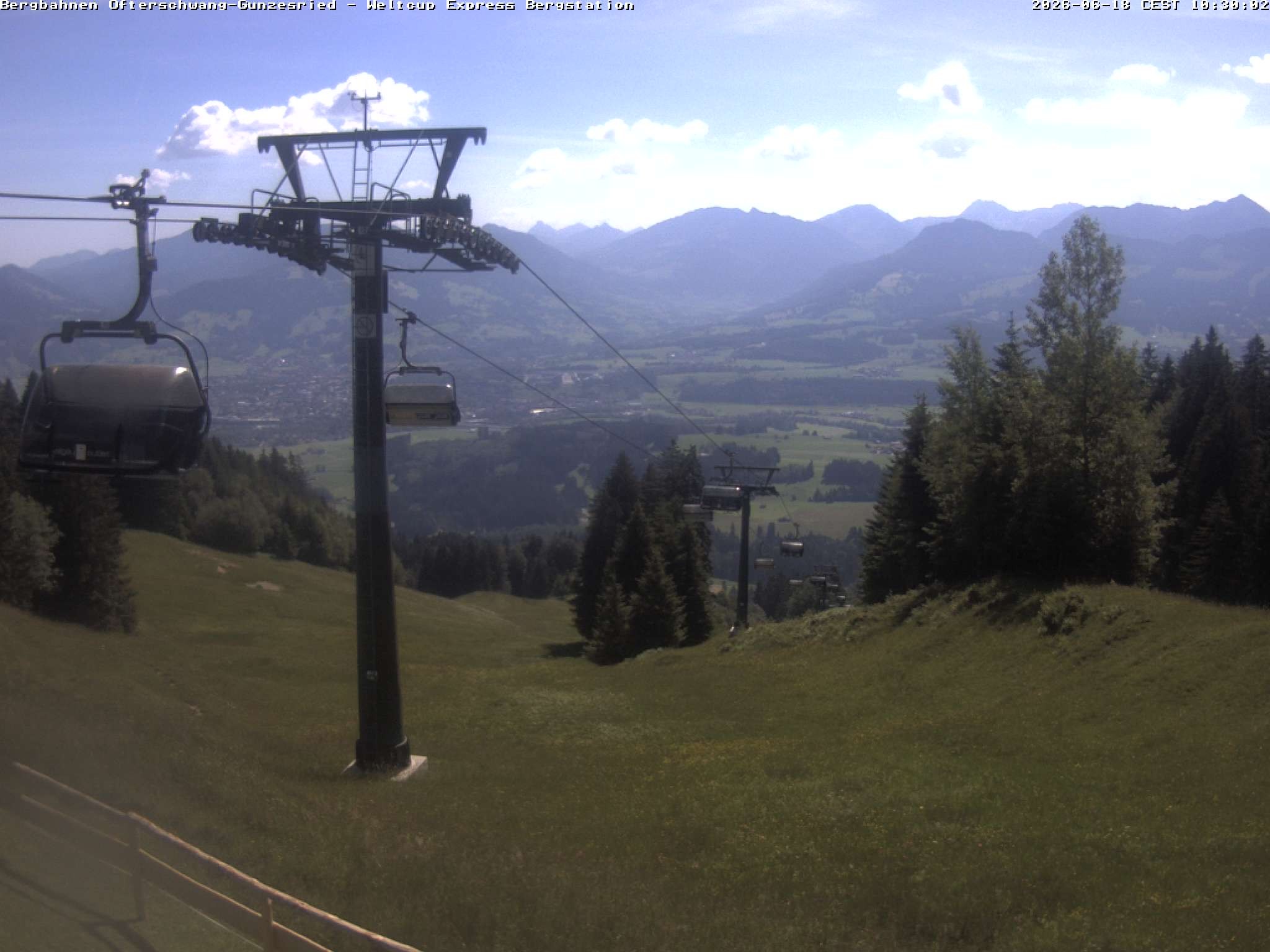 Archiv Foto Webcam Bergstation Sesselbahn Weltcup Express
