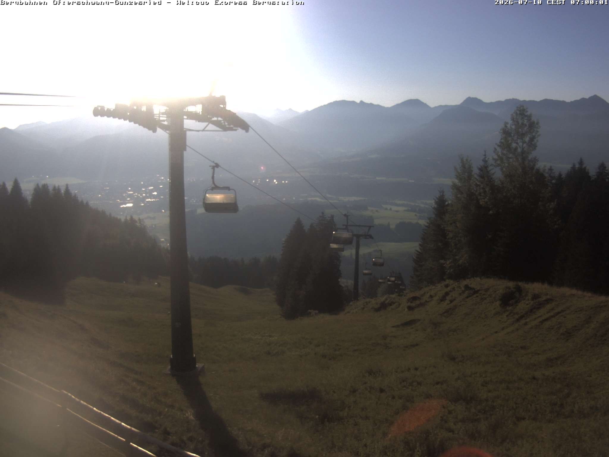 Archiv Foto Webcam Bergstation Sesselbahn Weltcup Express