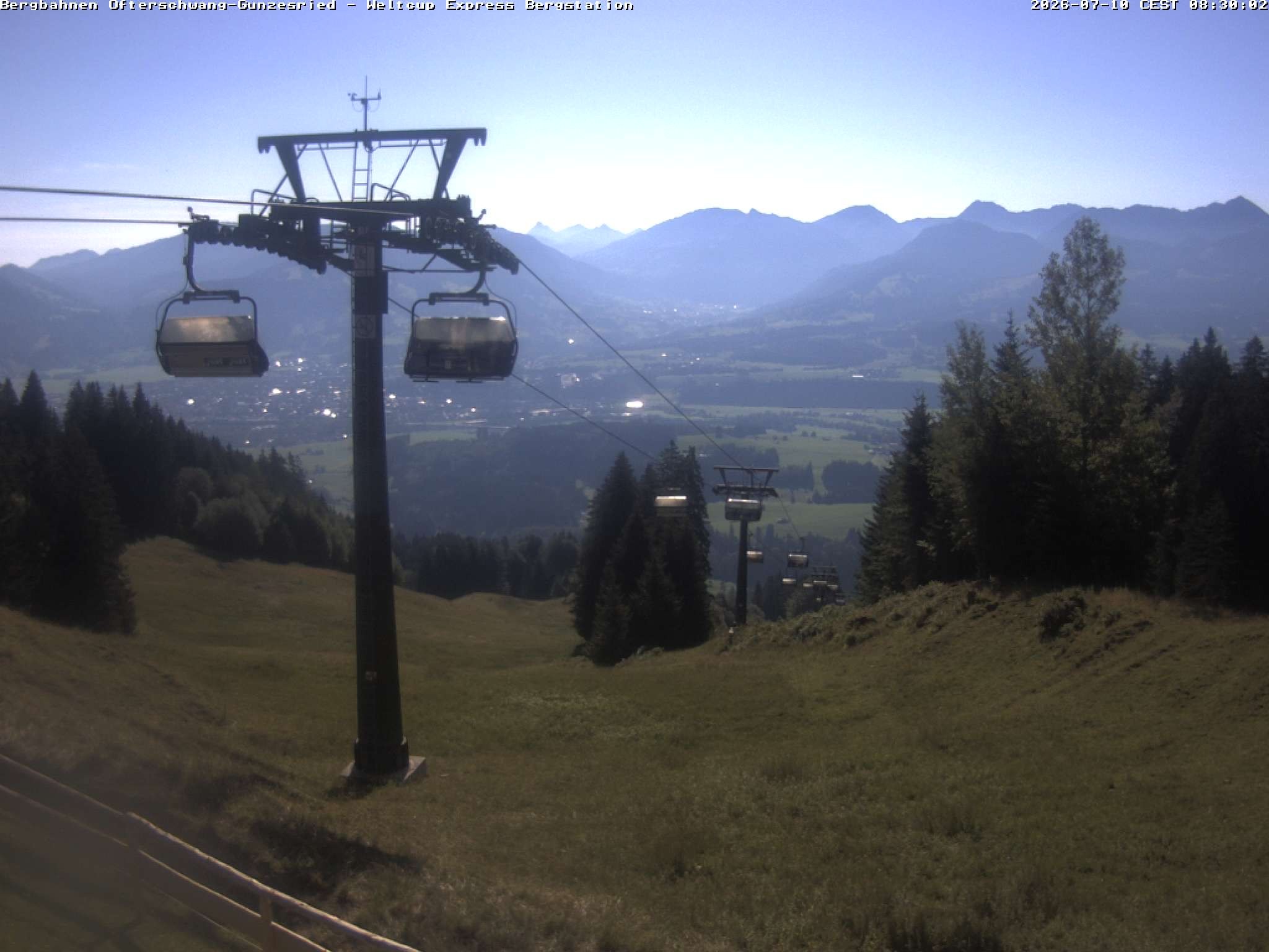 Archiv Foto Webcam Bergstation Sesselbahn Weltcup Express