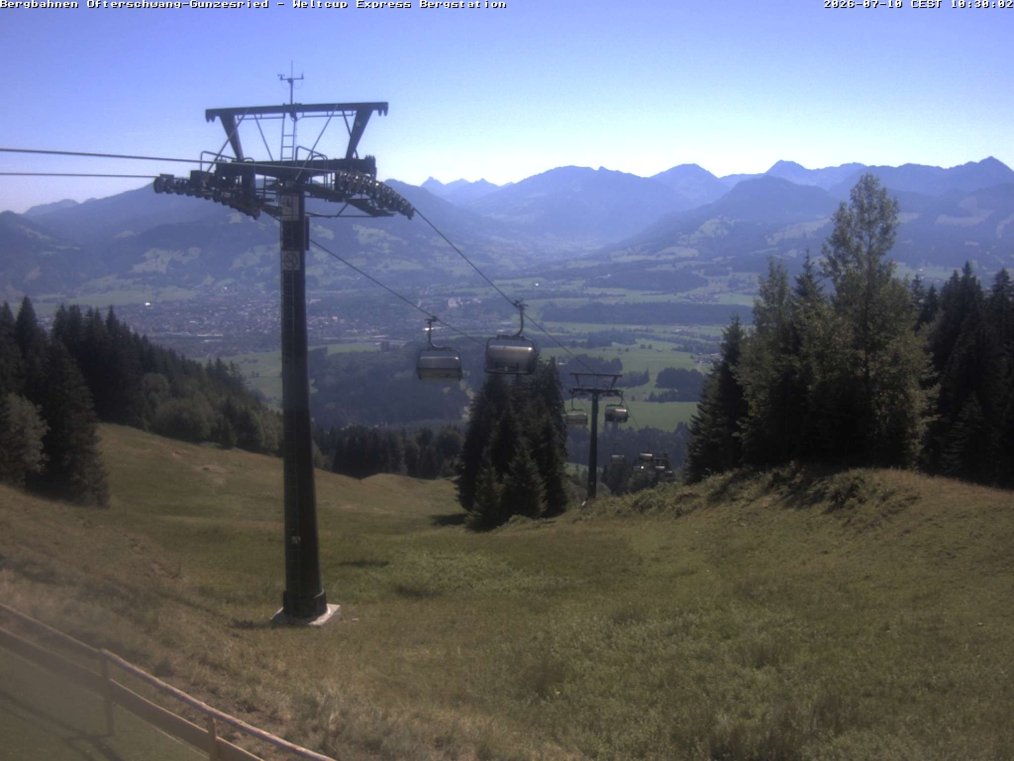 Archiv Foto Webcam Bergstation Sesselbahn Weltcup Express