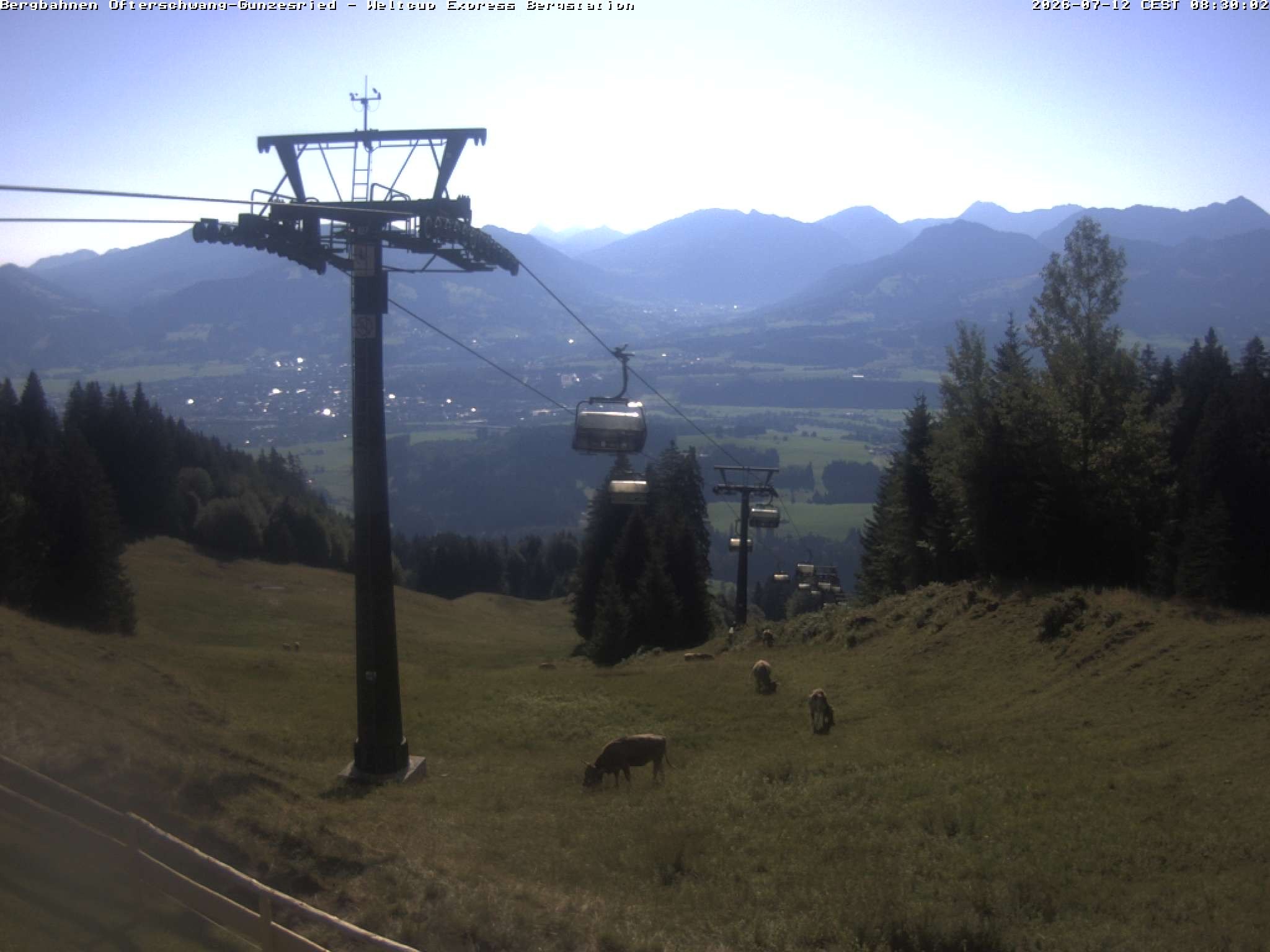 Archiv Foto Webcam Bergstation Sesselbahn Weltcup Express