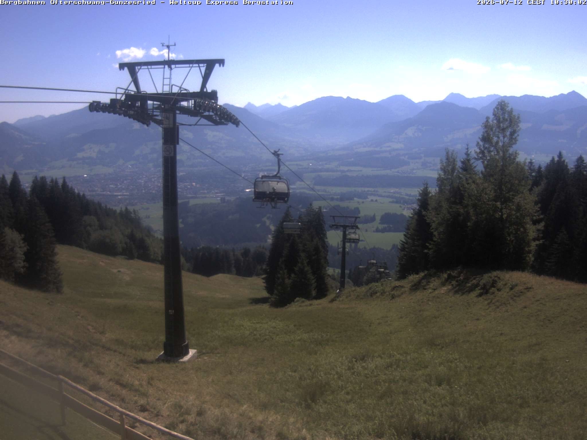 Archiv Foto Webcam Bergstation Sesselbahn Weltcup Express