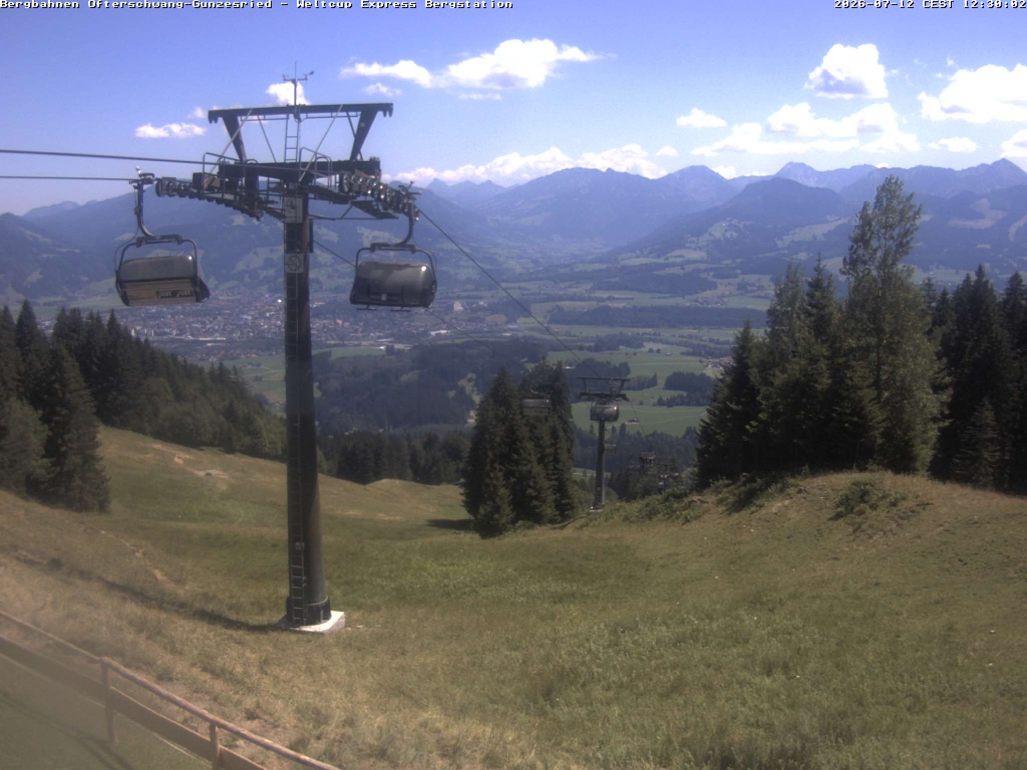 Archiv Foto Webcam Bergstation Sesselbahn Weltcup Express