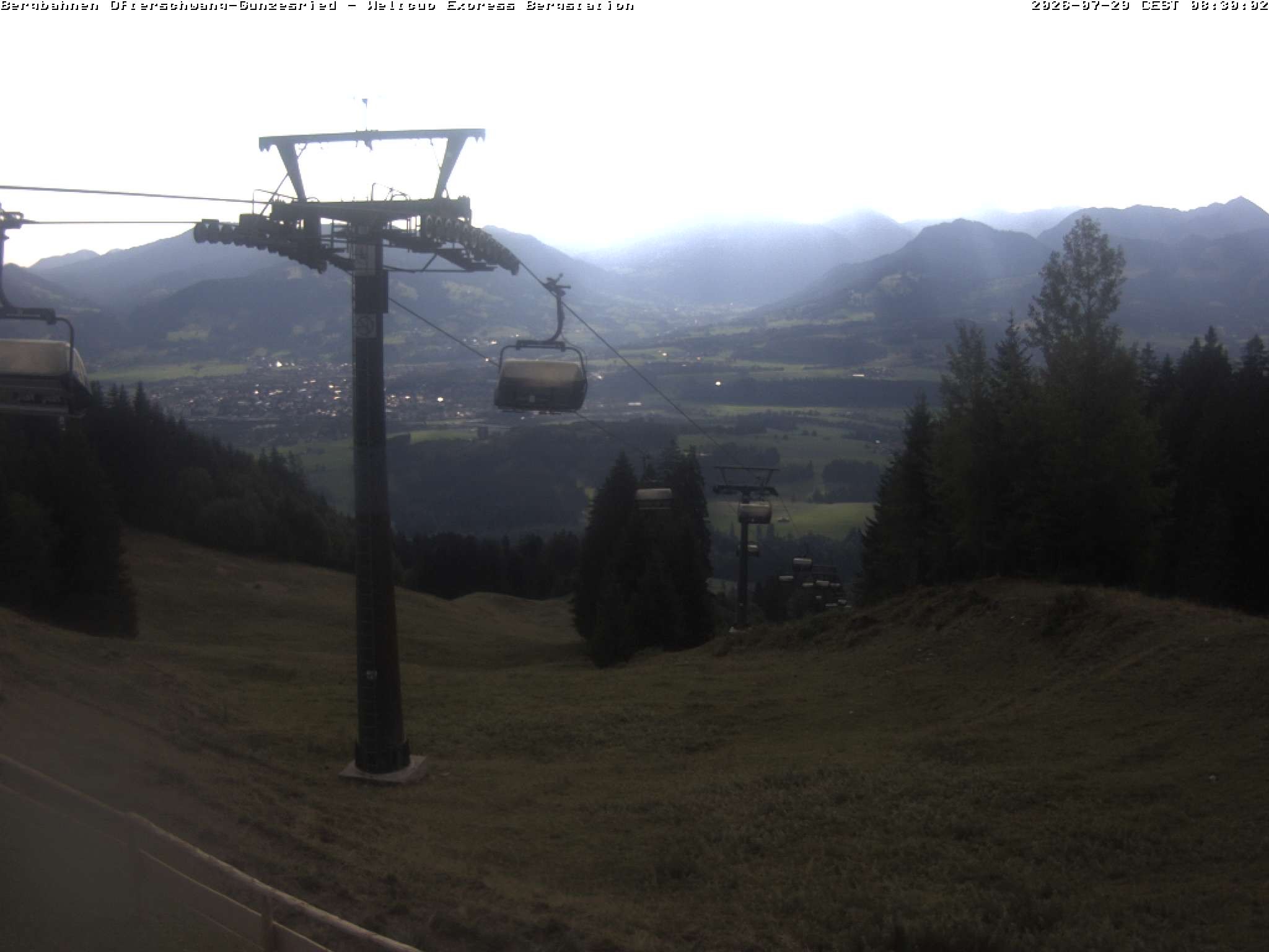 Archiv Foto Webcam Bergstation Sesselbahn Weltcup Express