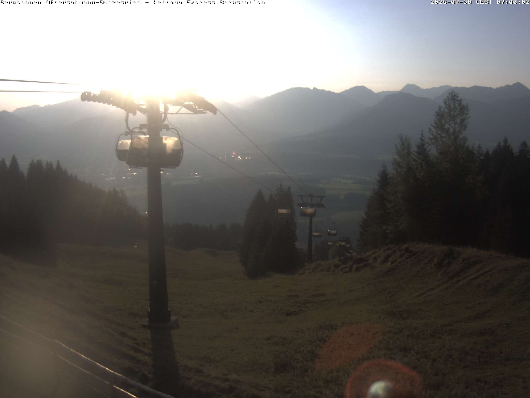 Archiv Foto Webcam Bergstation Sesselbahn Weltcup Express