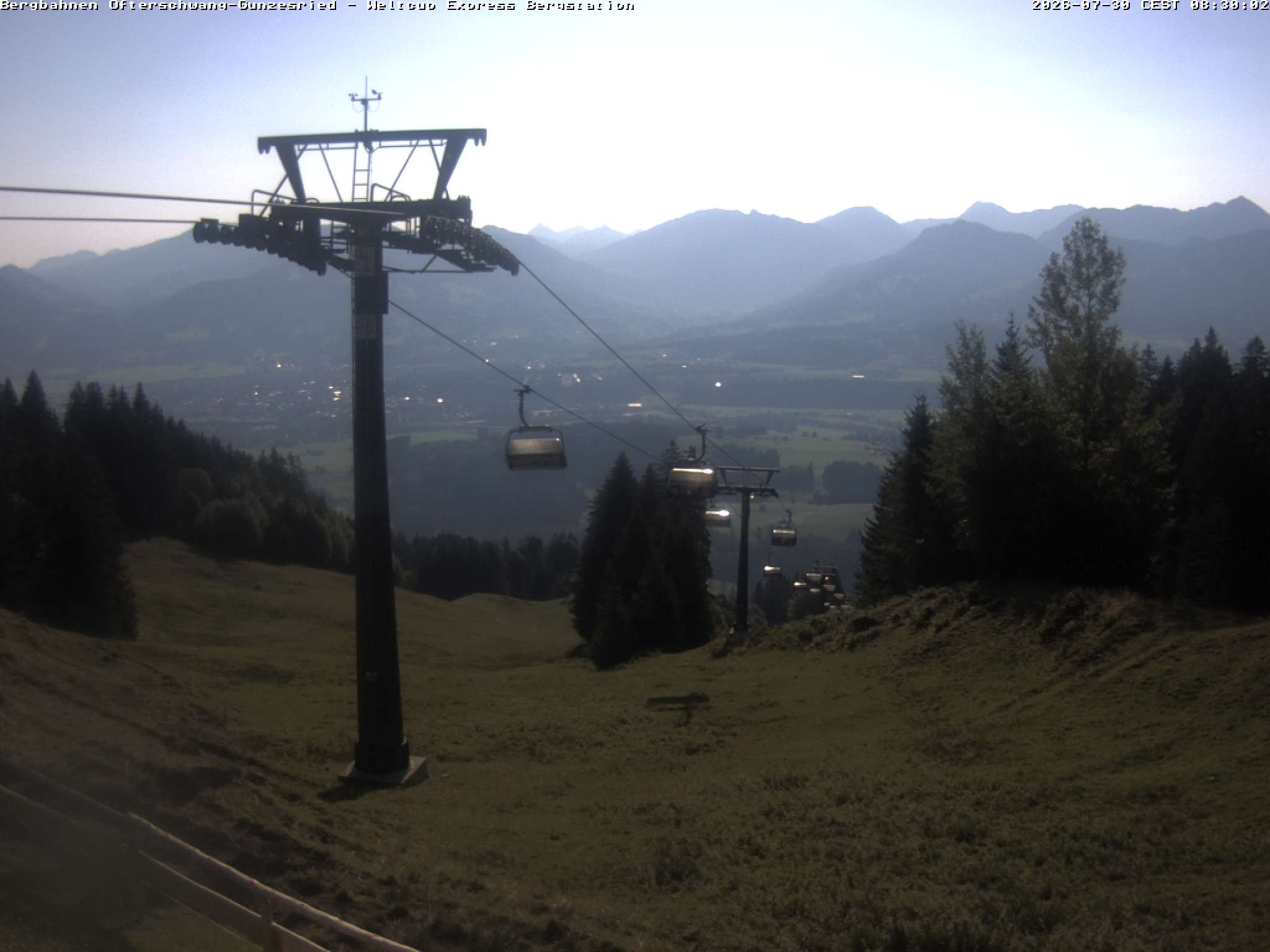 Archiv Foto Webcam Bergstation Sesselbahn Weltcup Express
