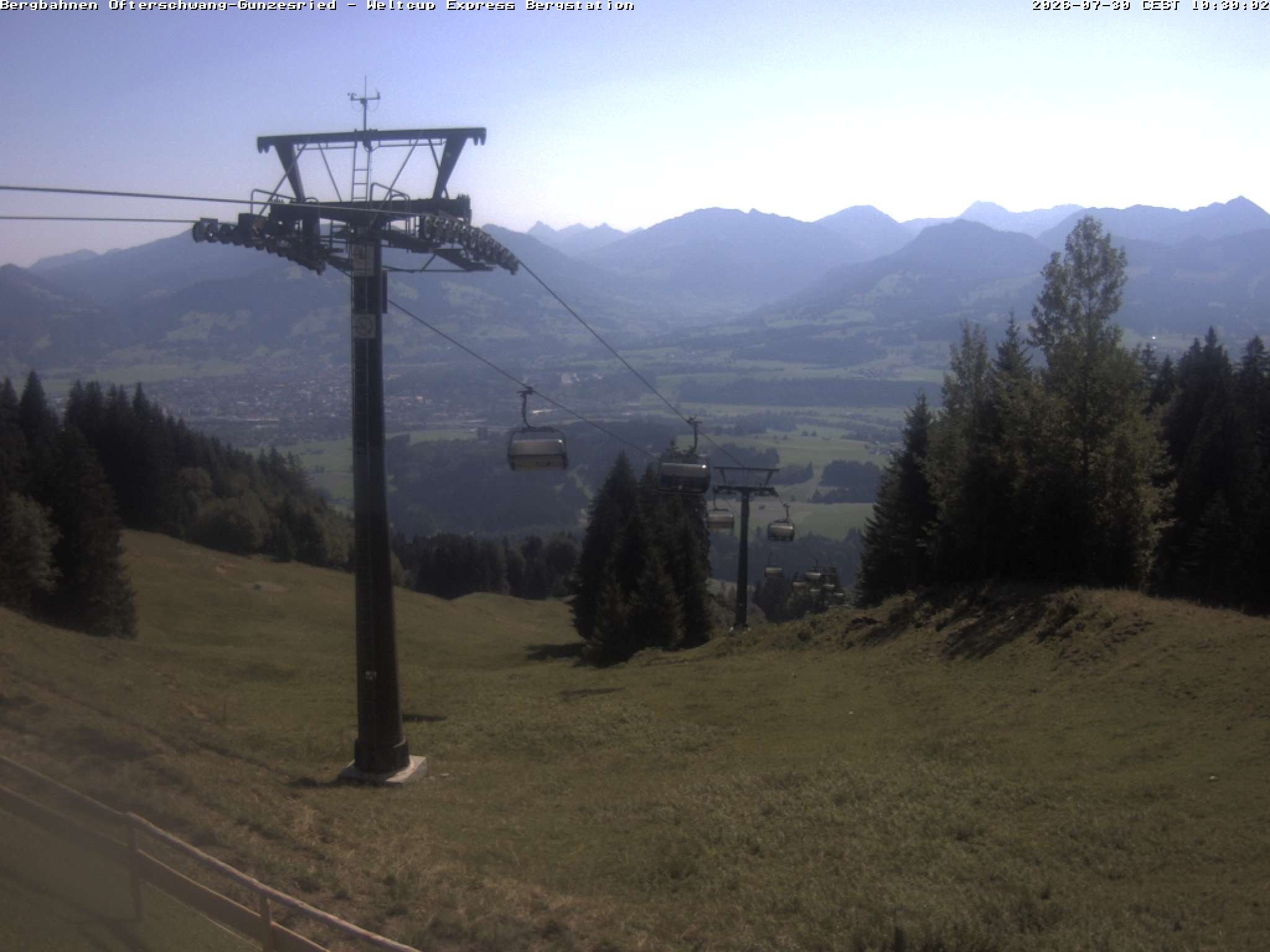 Archiv Foto Webcam Bergstation Sesselbahn Weltcup Express