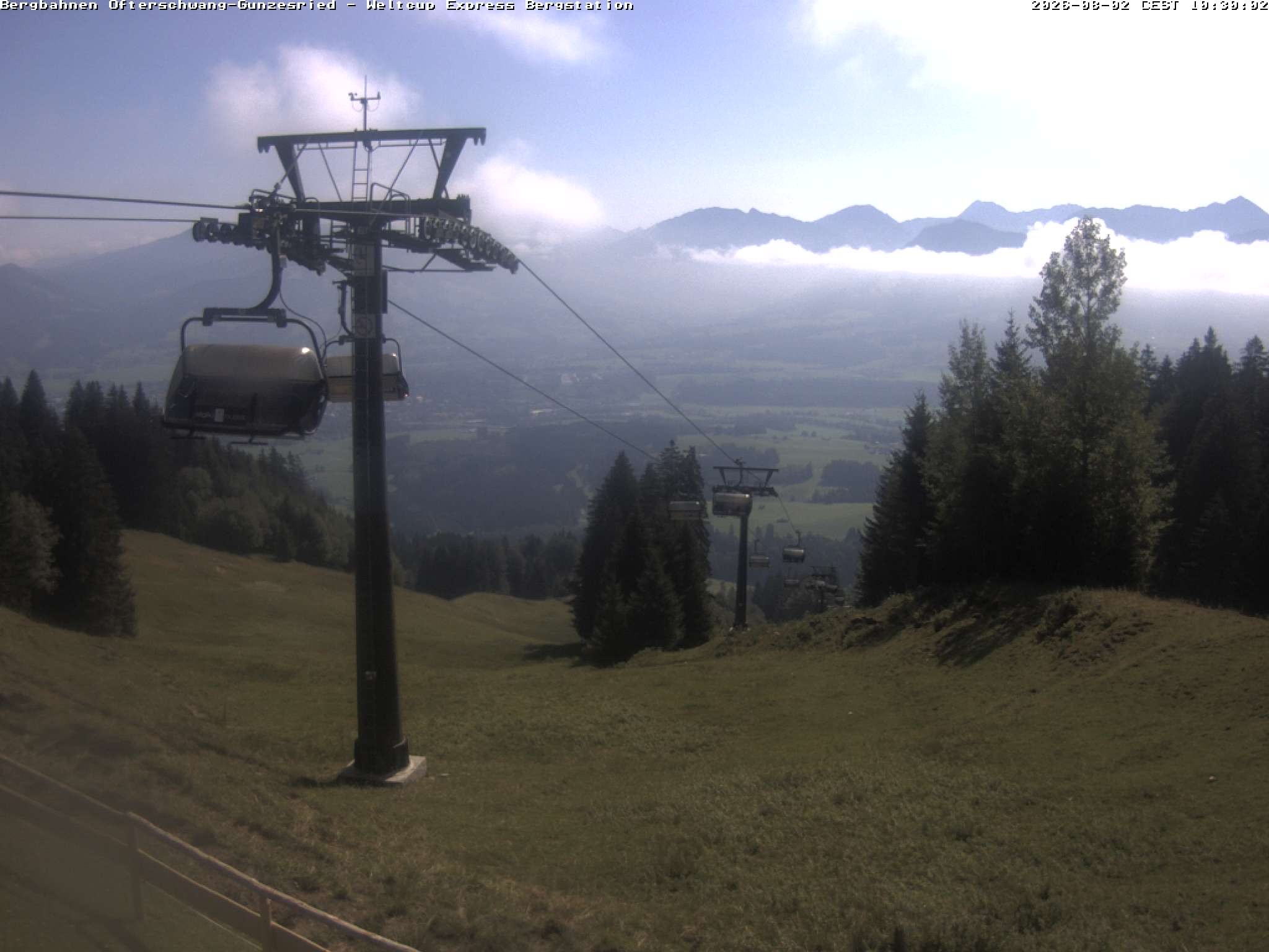 Archiv Foto Webcam Bergstation Sesselbahn Weltcup Express