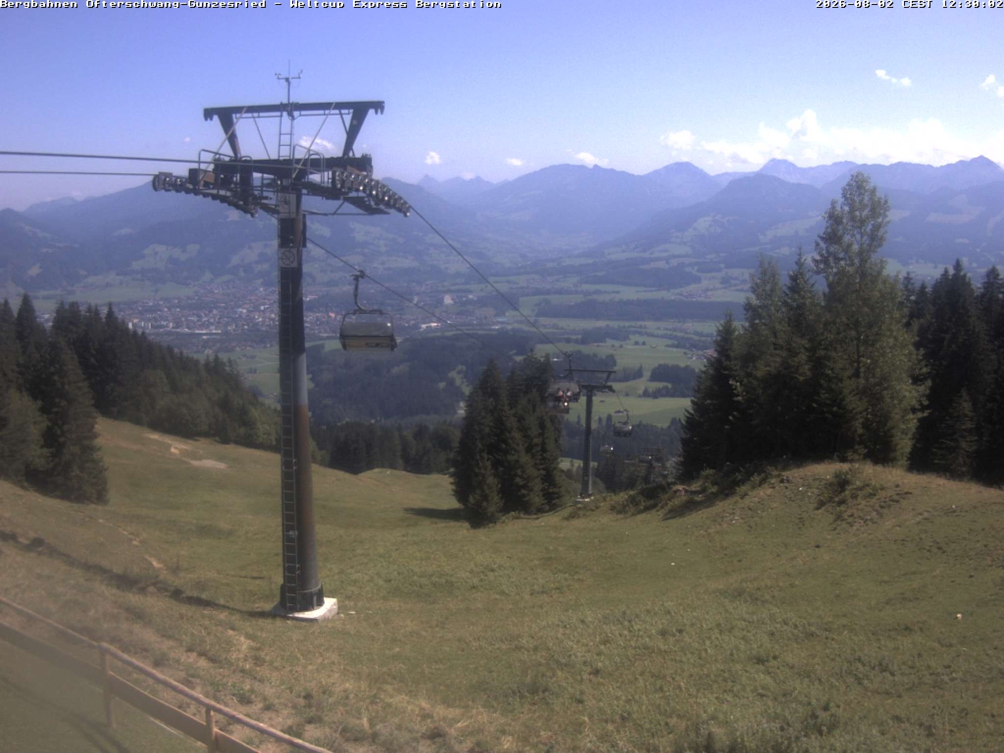 Archiv Foto Webcam Bergstation Sesselbahn Weltcup Express