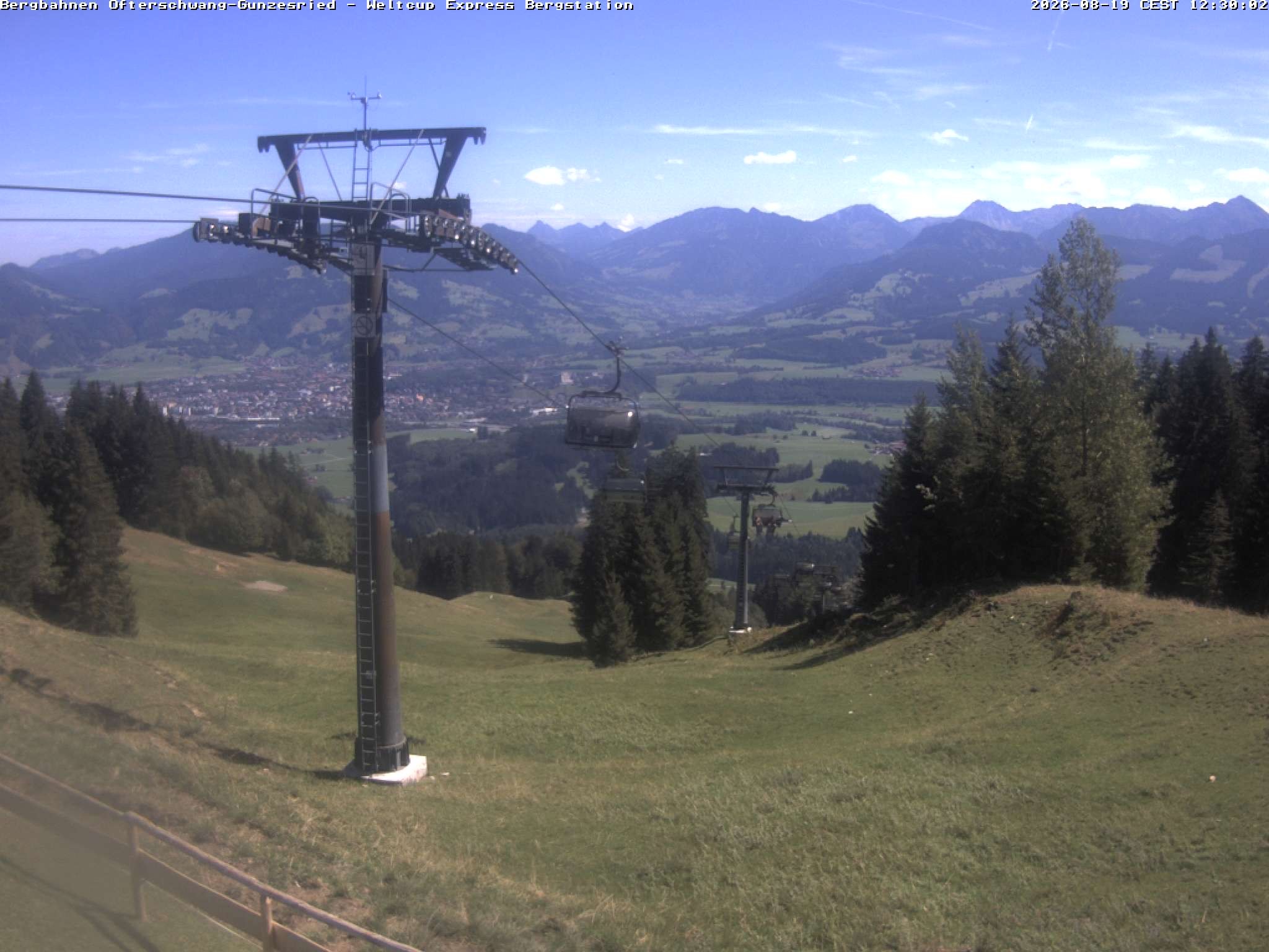Archiv Foto Webcam Bergstation Sesselbahn Weltcup Express