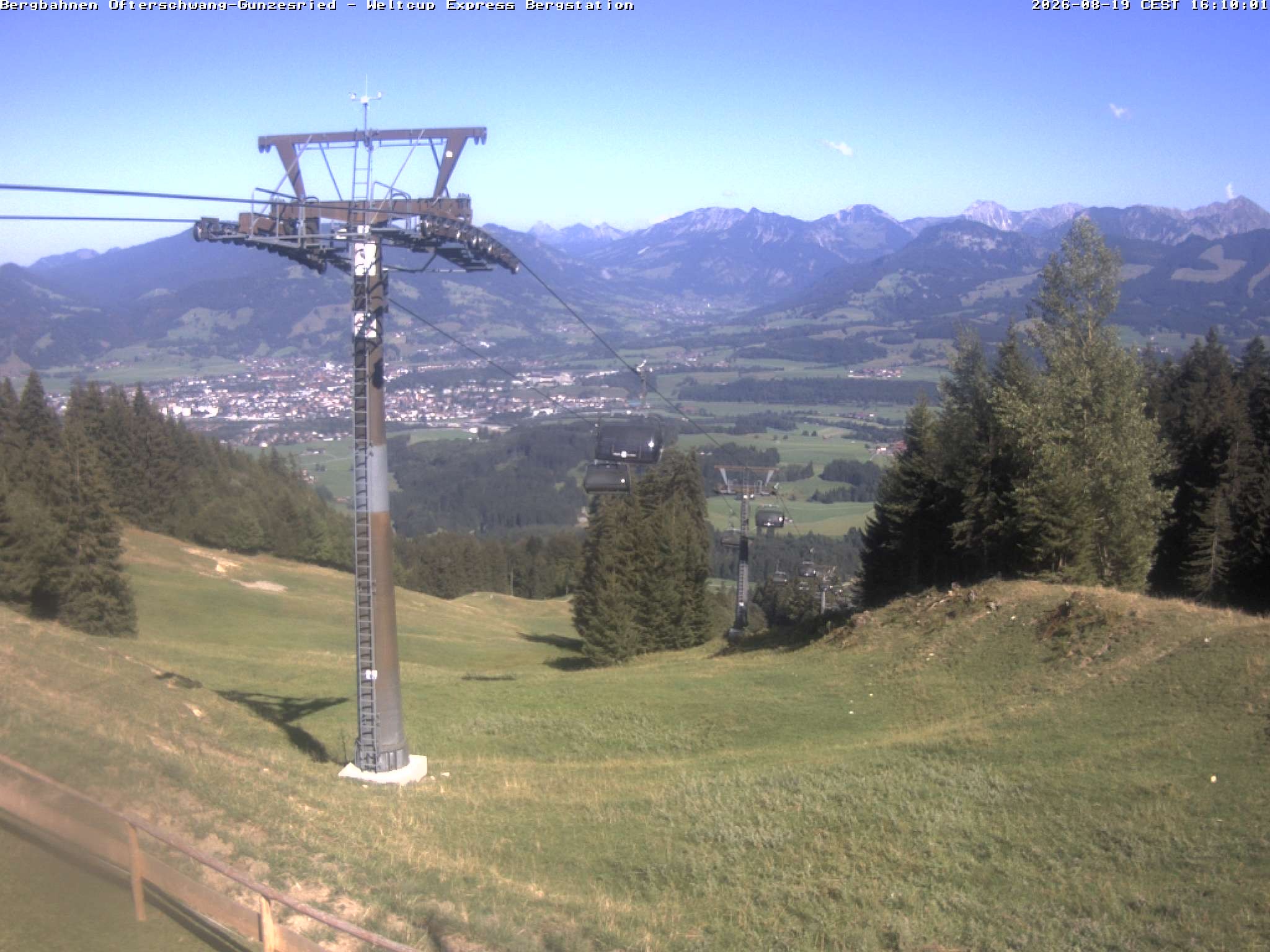 Archiv Foto Webcam Bergstation Sesselbahn Weltcup Express